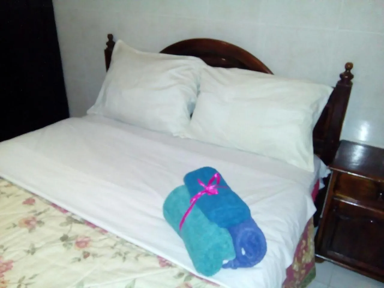Bed in Beautiful Apartment at the beach of Taghazout