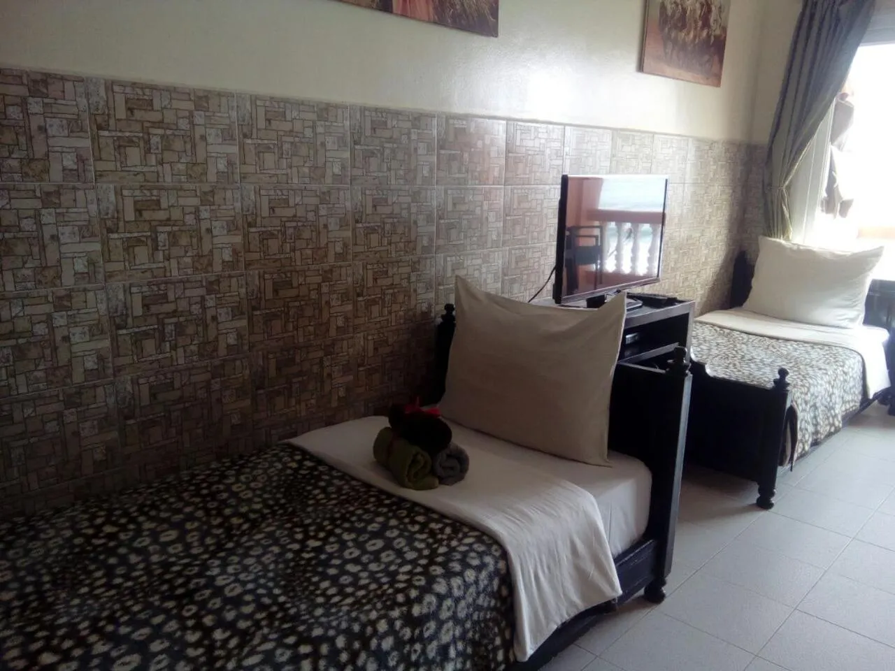 Living room, Bed in Beautiful Apartment at the beach of Taghazout