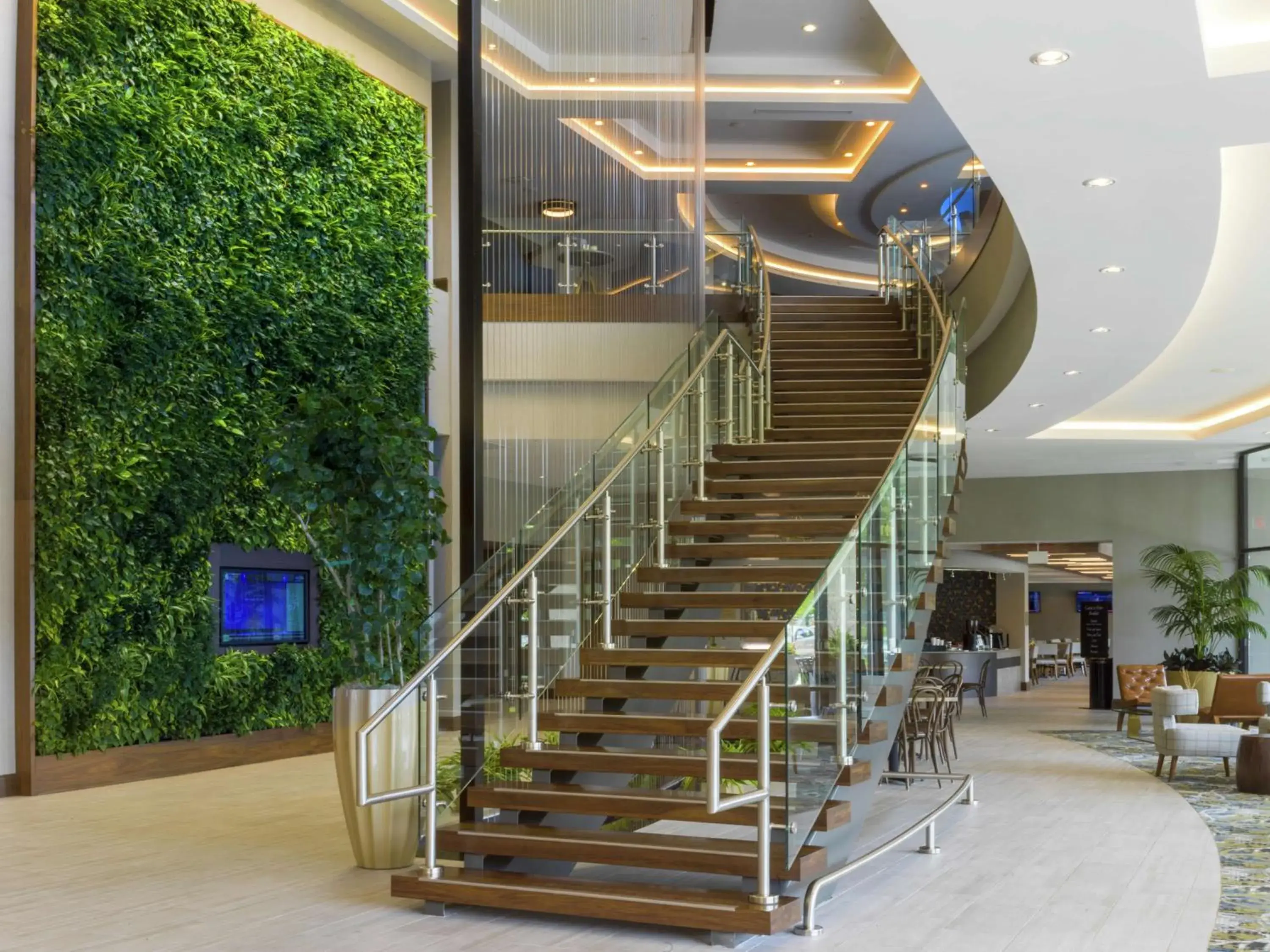 Lobby or reception in Embassy Suites By Hilton Grand Rapids Downtown Lobby or reception in Embassy Suites By Hilton Grand Rapids Downtown