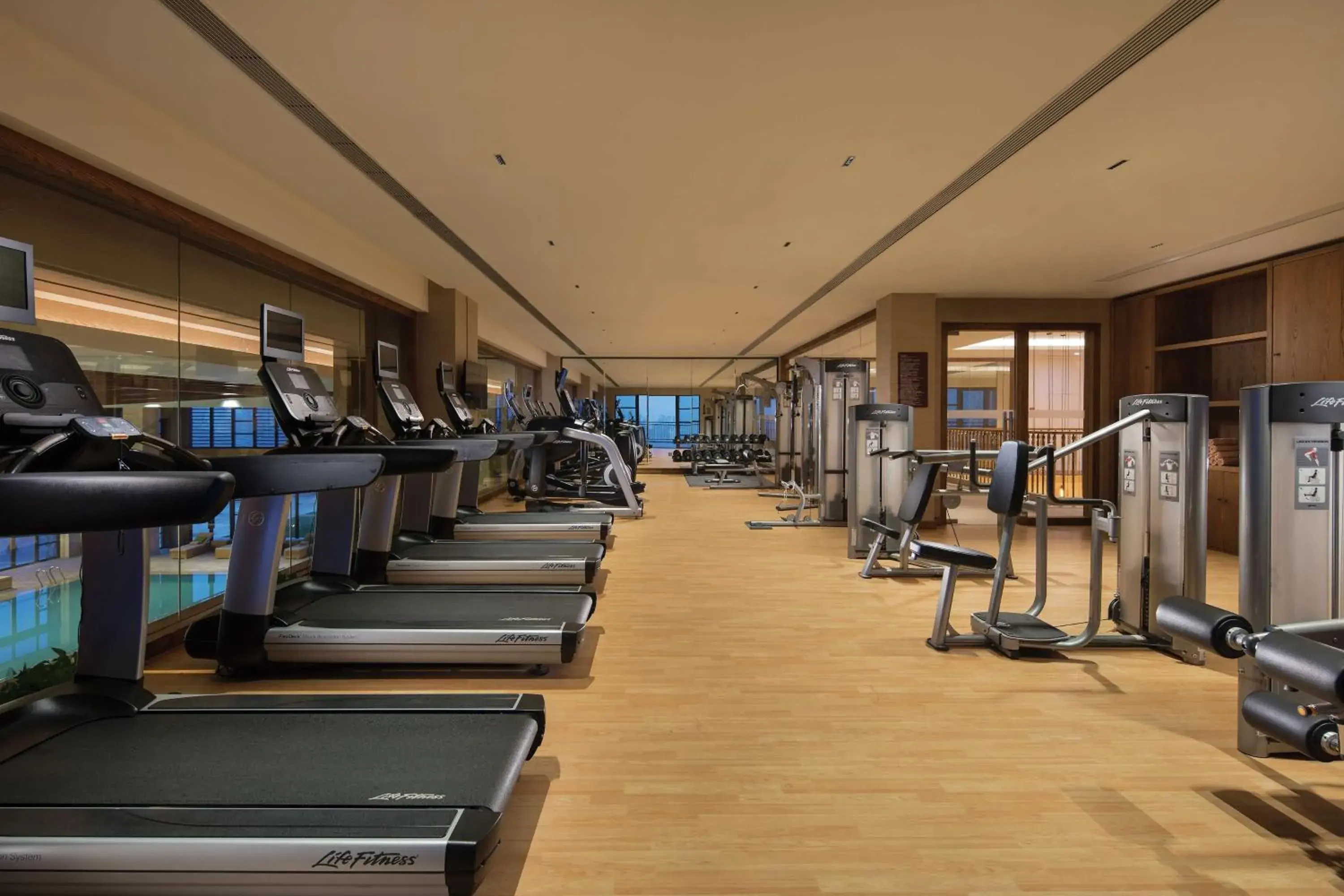 Fitness centre/facilities in Hilton Wenan Fitness centre/facilities in Hilton Wenan