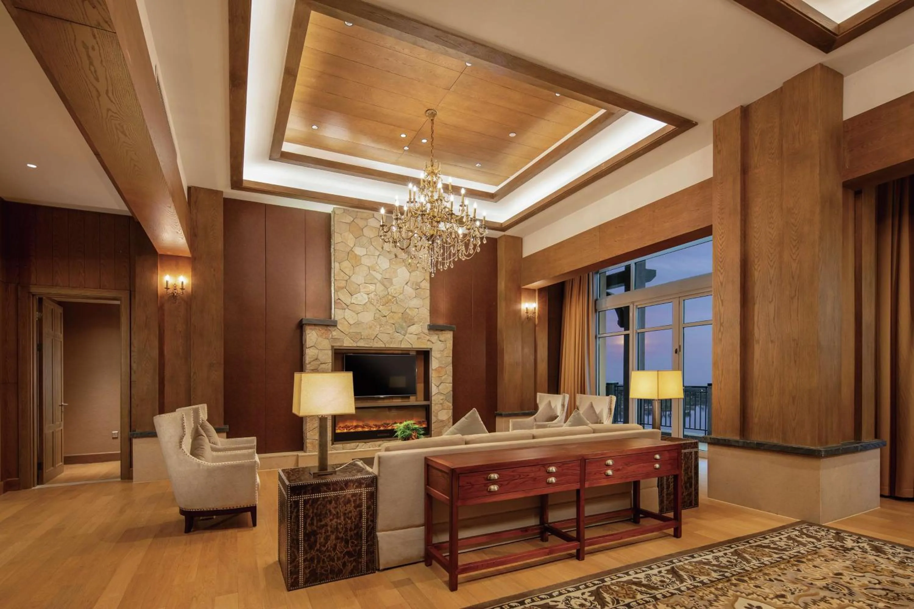 Living room in Hilton Wenan