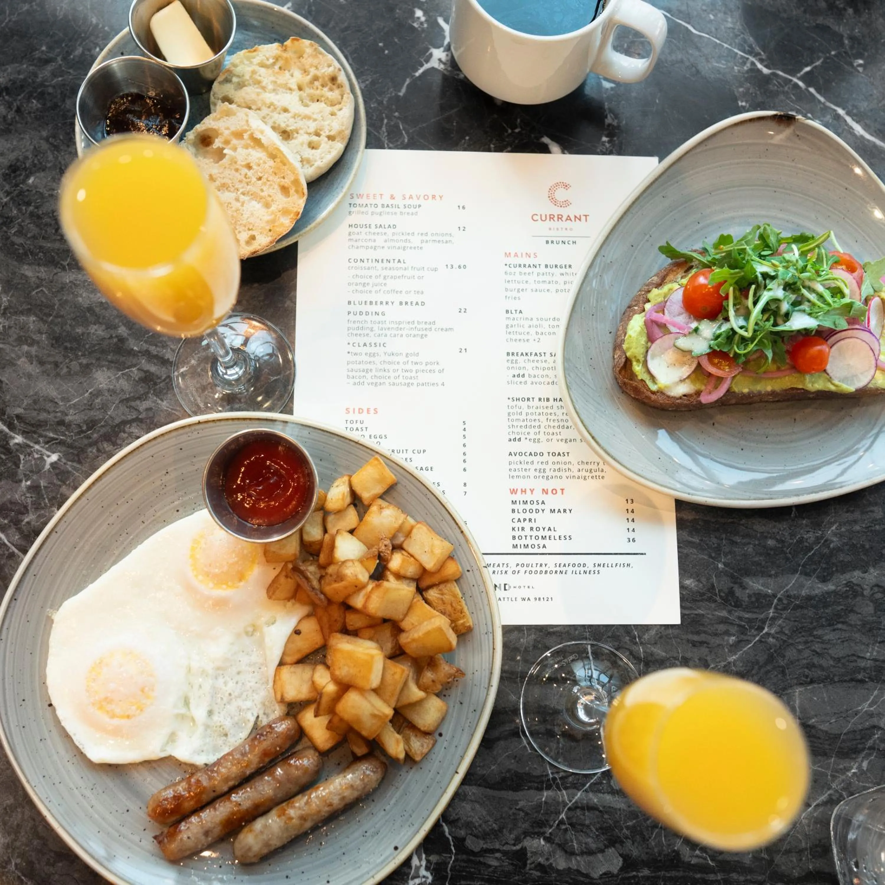 Restaurant/places to eat in The Sound Hotel Seattle Belltown, Tapestry Collection