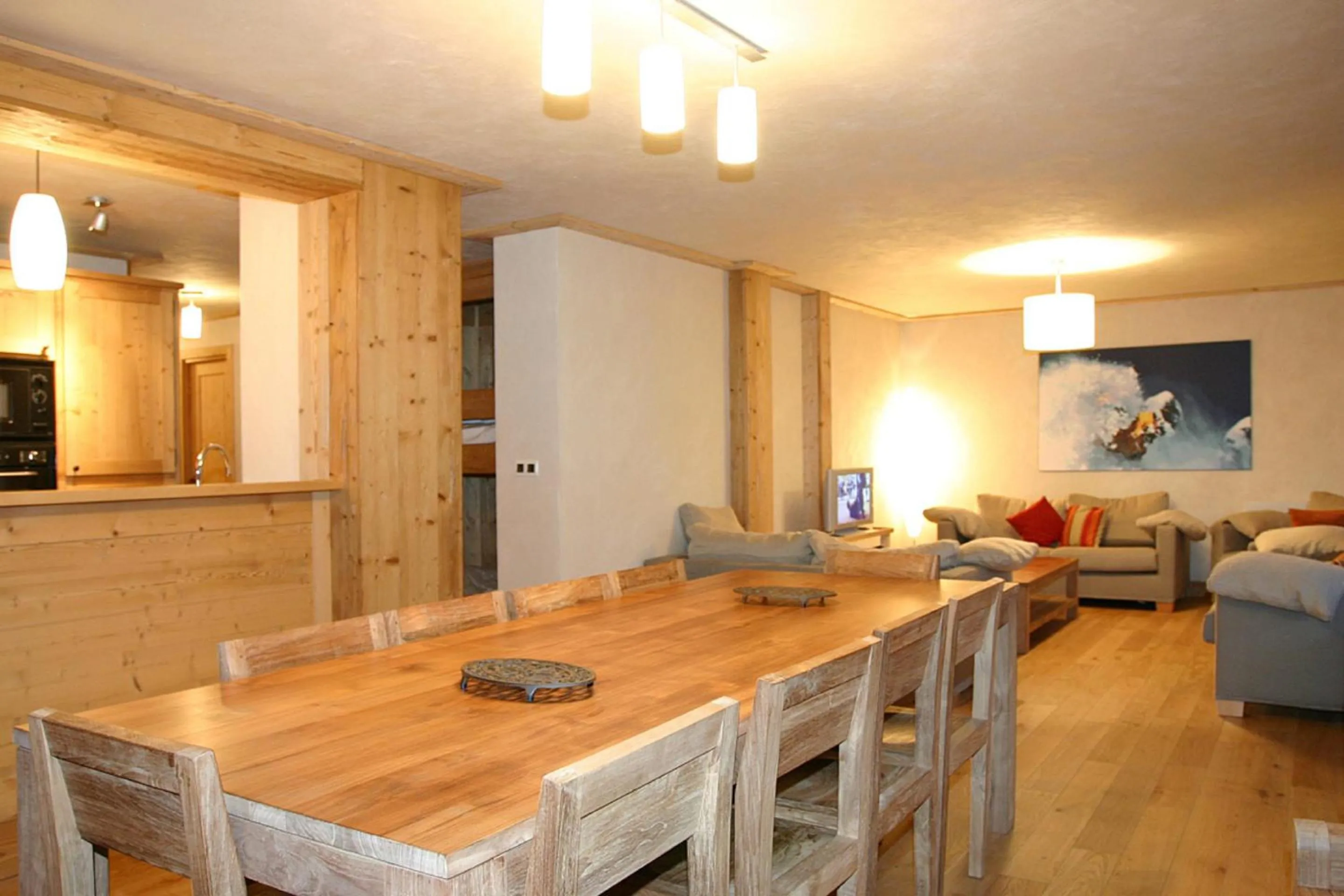 Living room in Vacancéole - Résidence Cortina