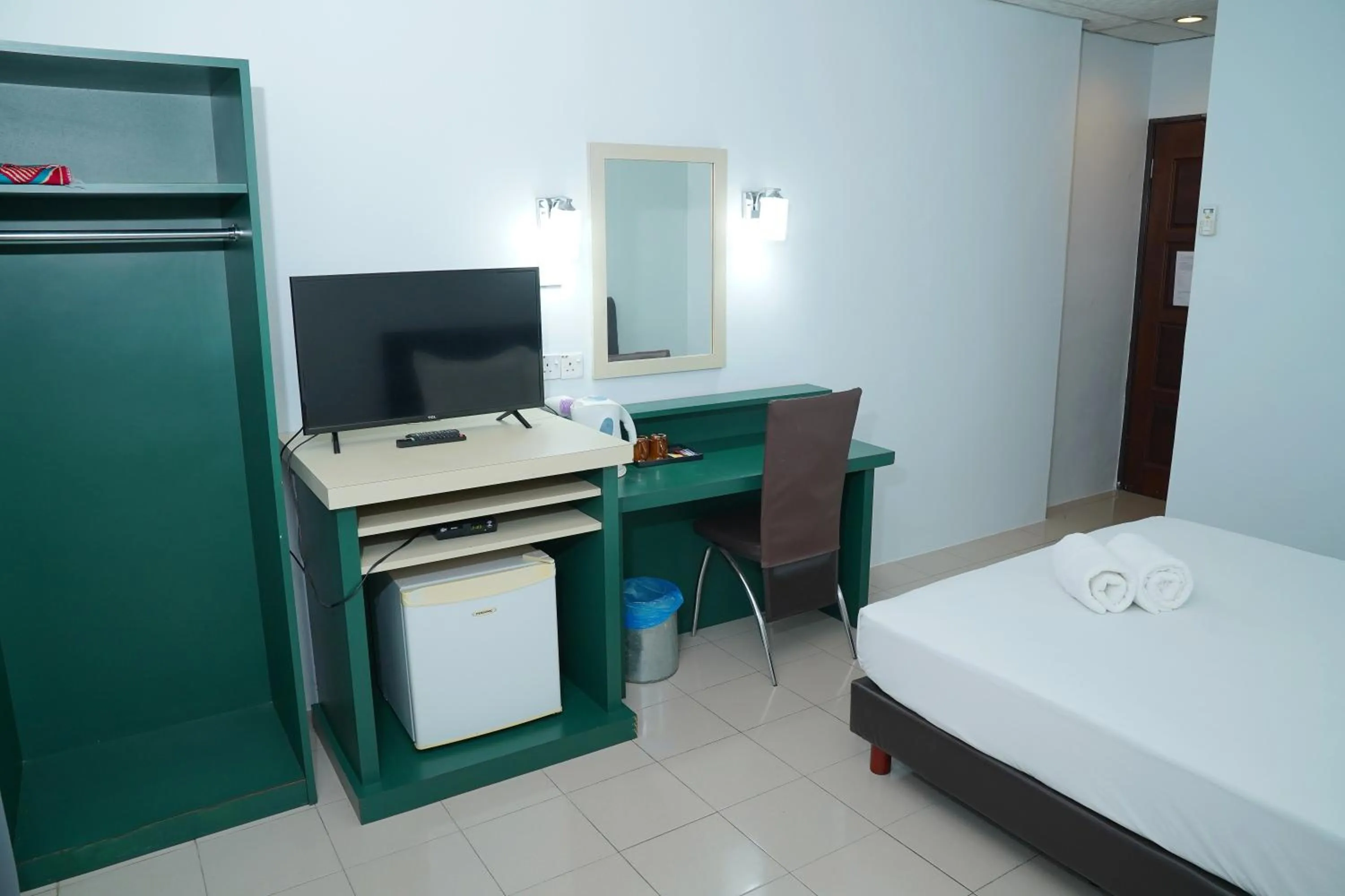 Bed in Dowifi Hotel -Self Service Kiosk