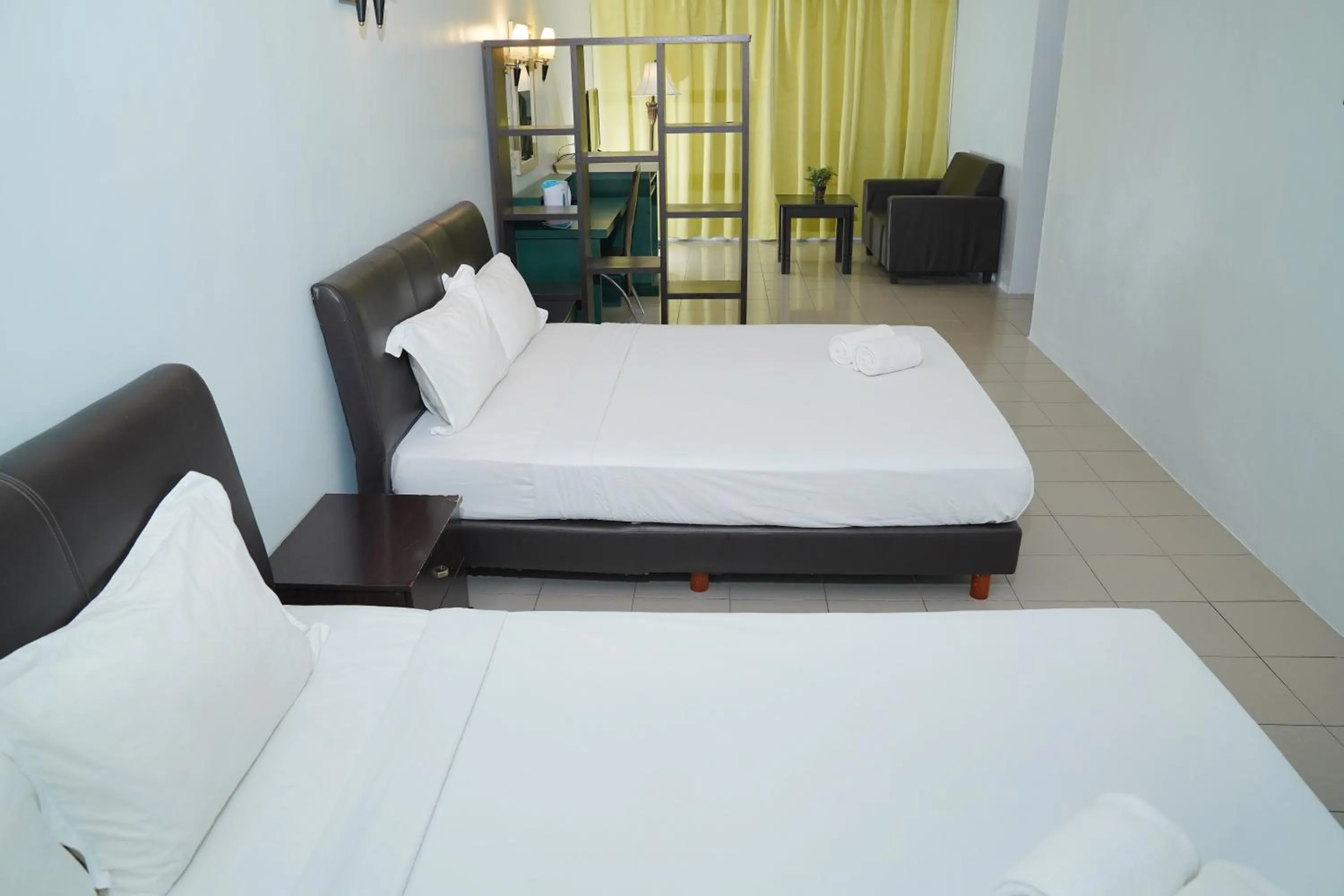 Bed in Dowifi Hotel -Self Service Kiosk