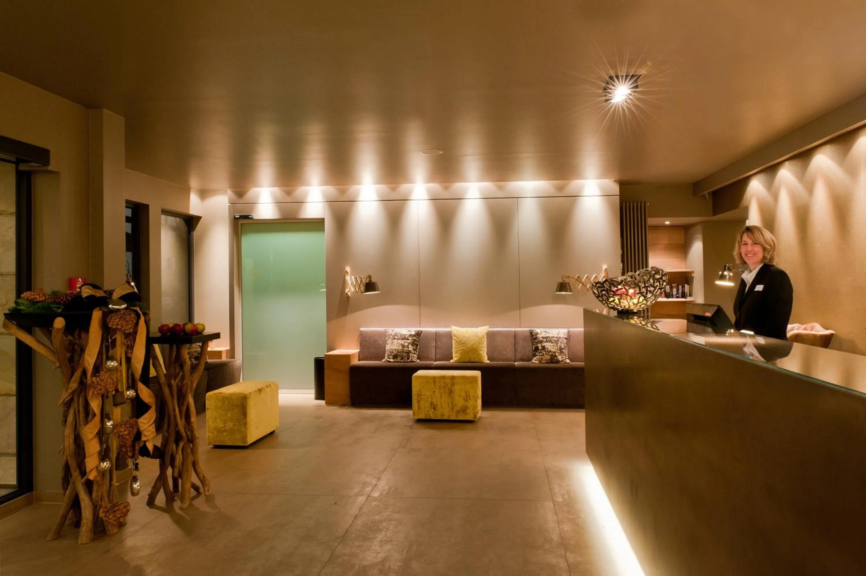 Lobby or reception, Bed in Das Vesper