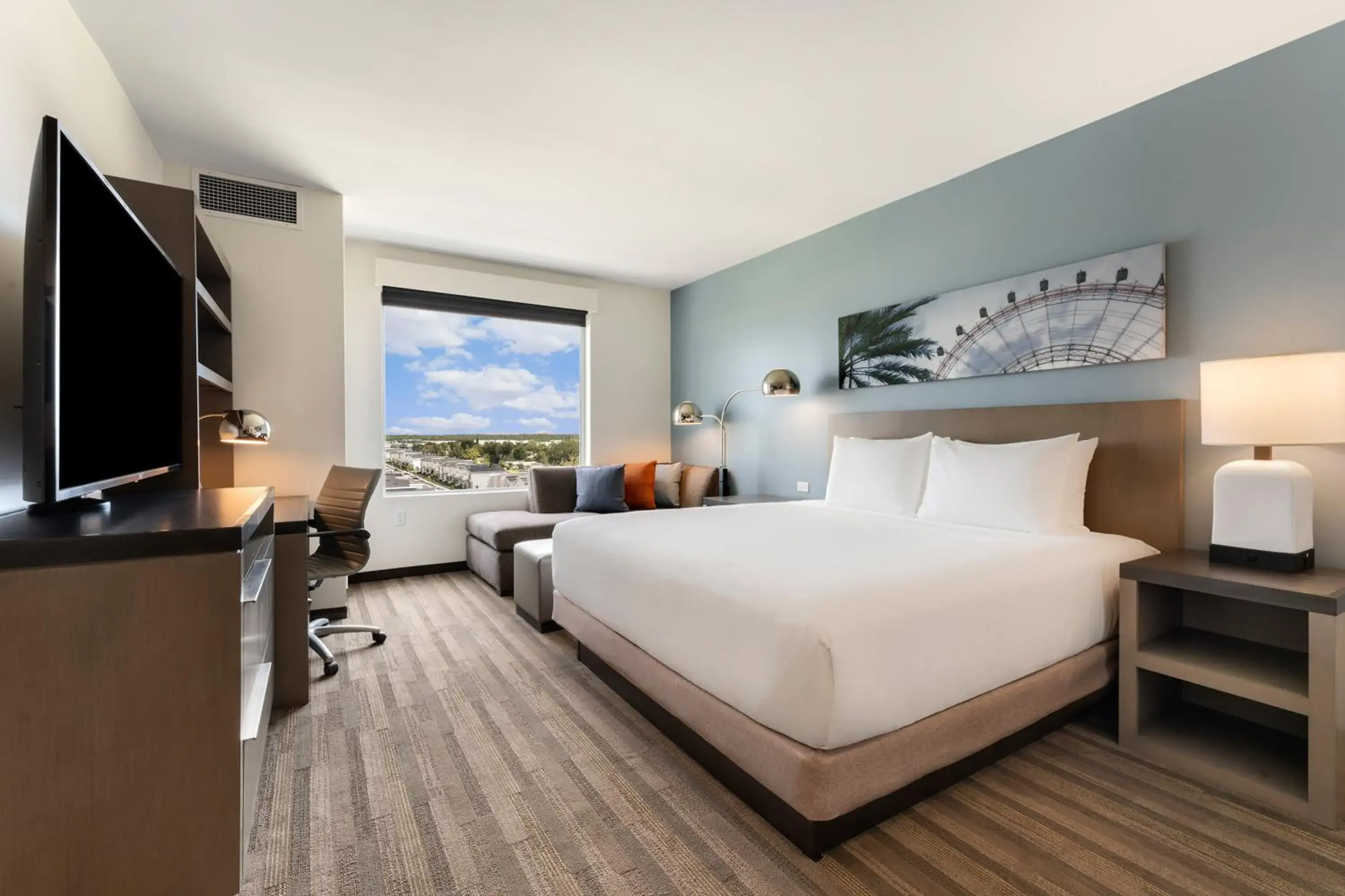 Bed in Hyatt House Orlando International Drive Bed in Hyatt House Orlando International Drive