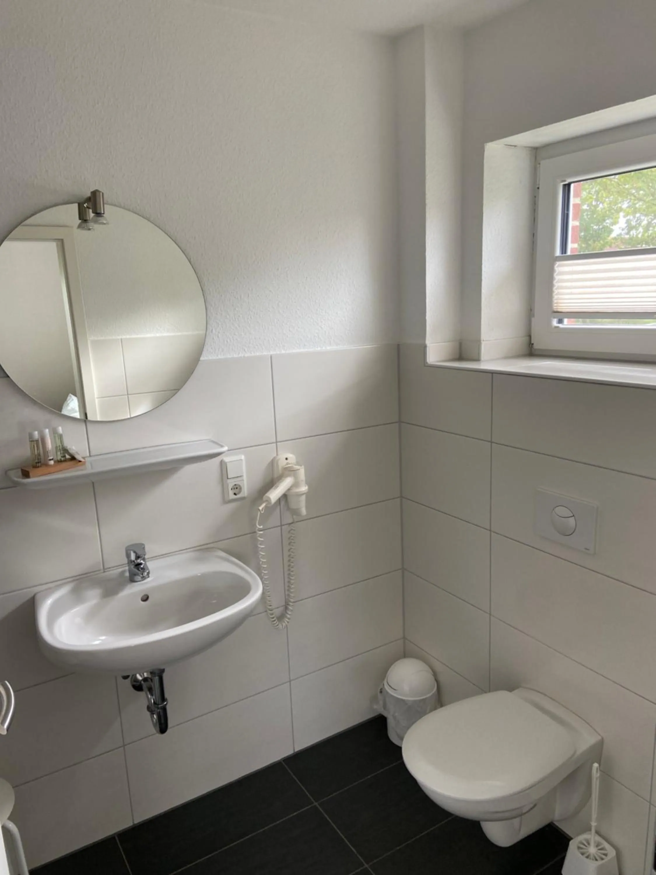 Toilet in Hotel Zum Großen Krug