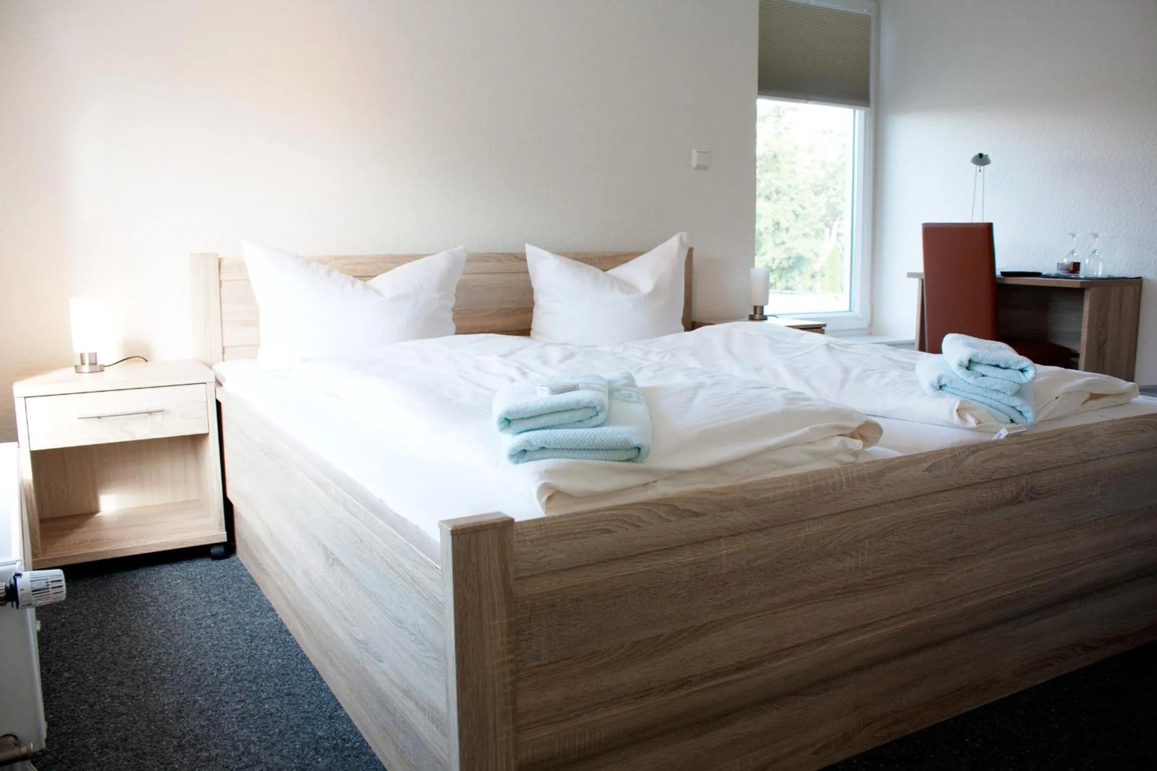 Bed in Hotel Zum Großen Krug