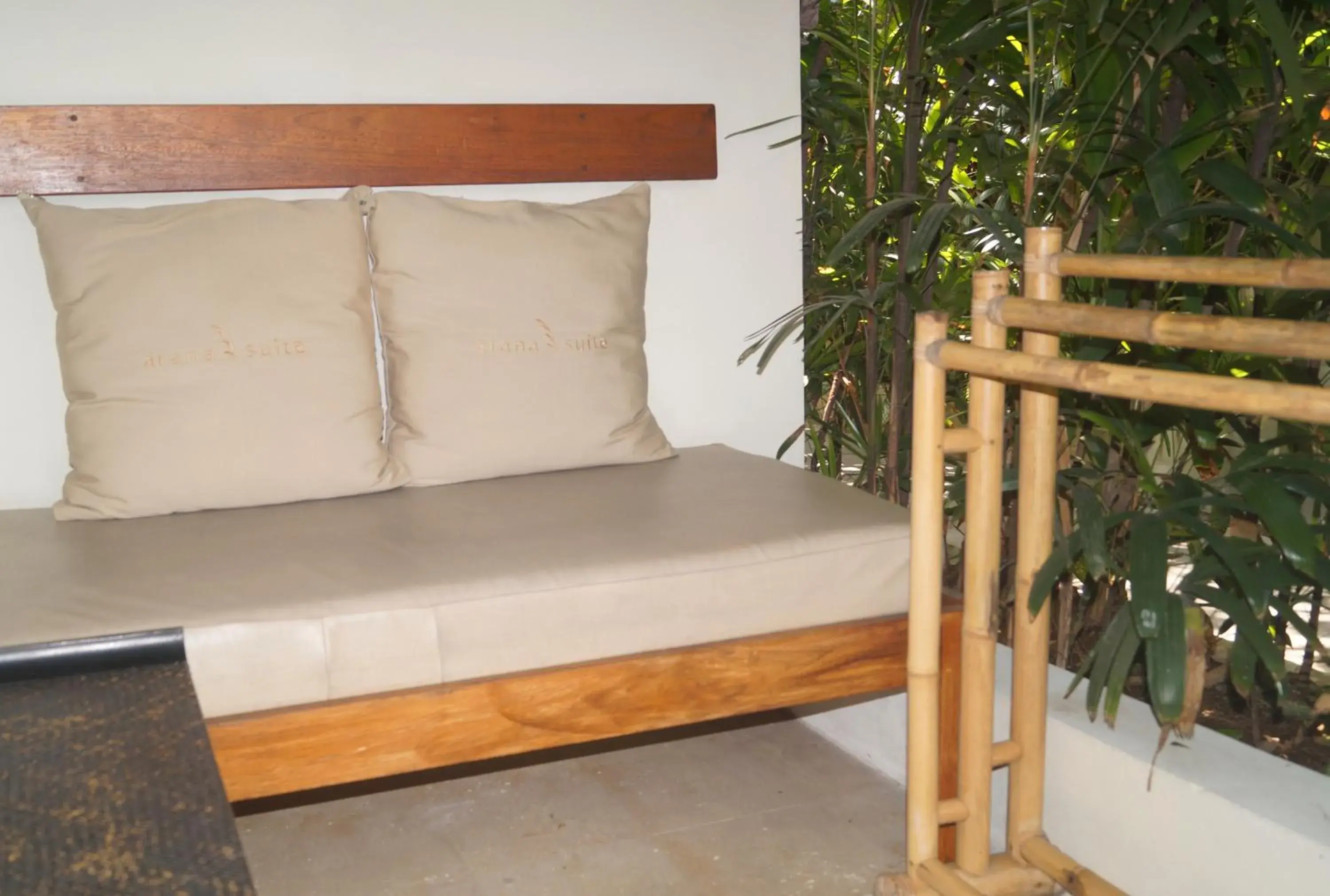 Patio, Bed in Arana Suite Patio, Bed in Arana Suite