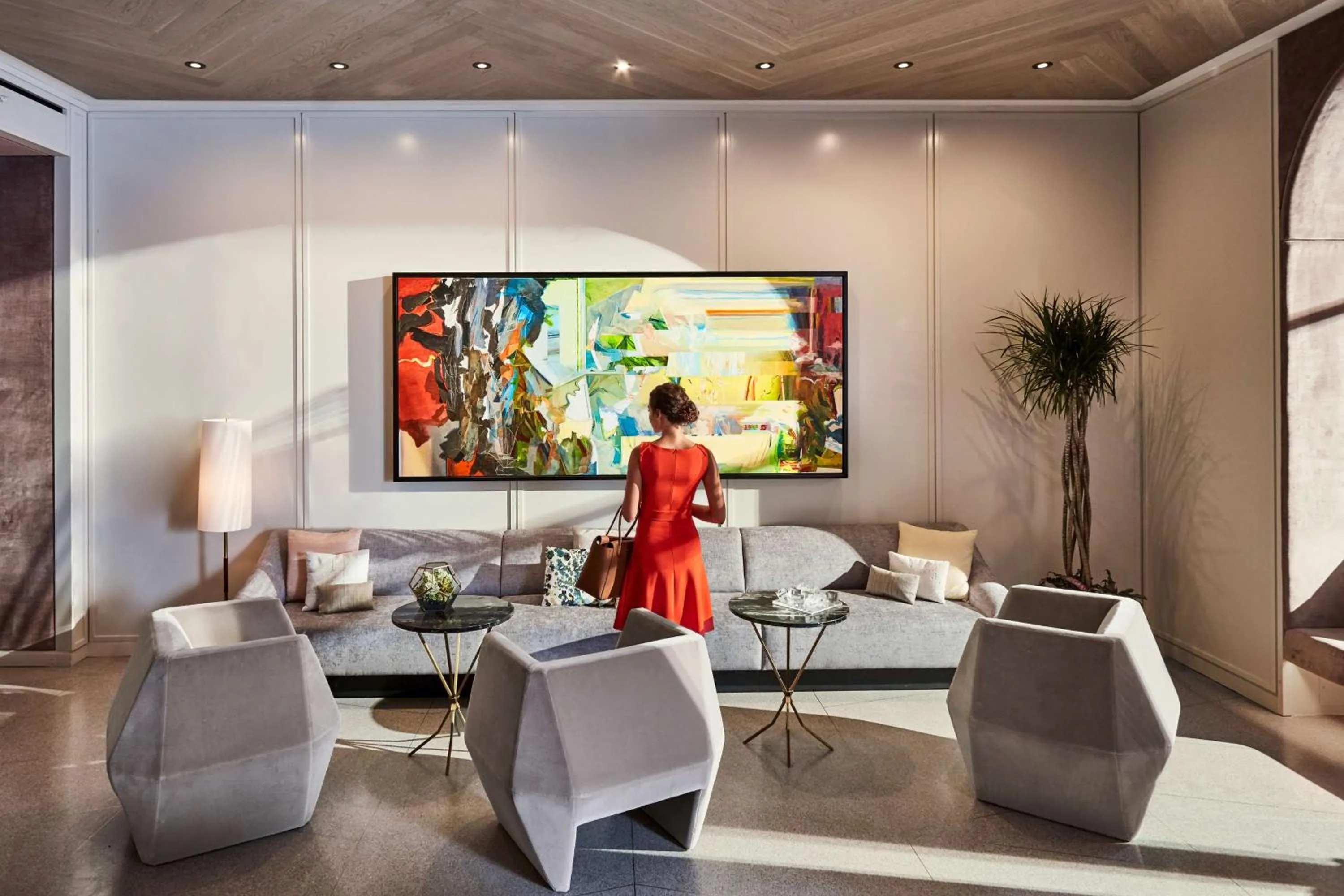 Communal lounge/ TV room in Hotel Seville NoMad - The Unbound Collection by Hyatt