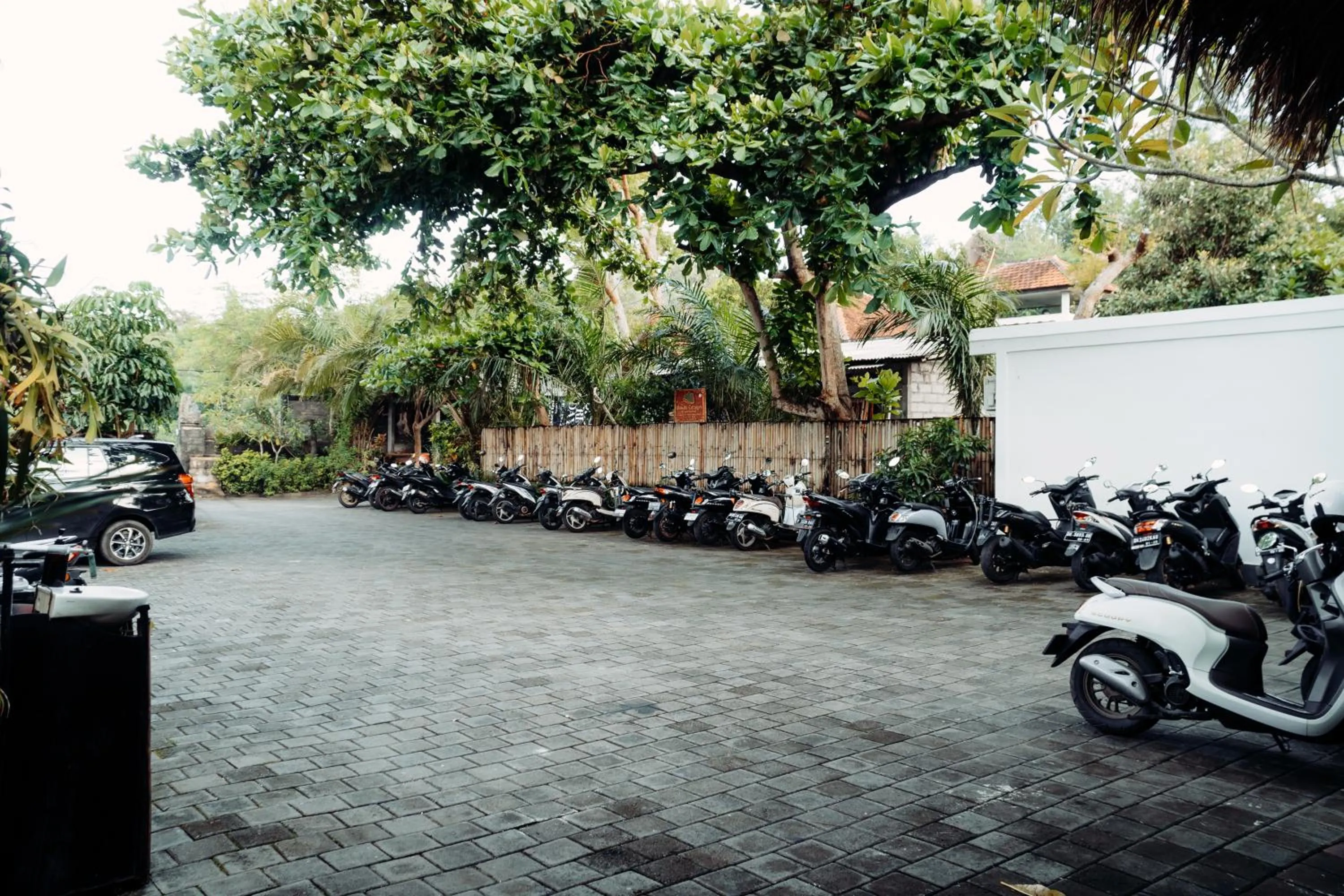 Parking in Uluwatu Cottages