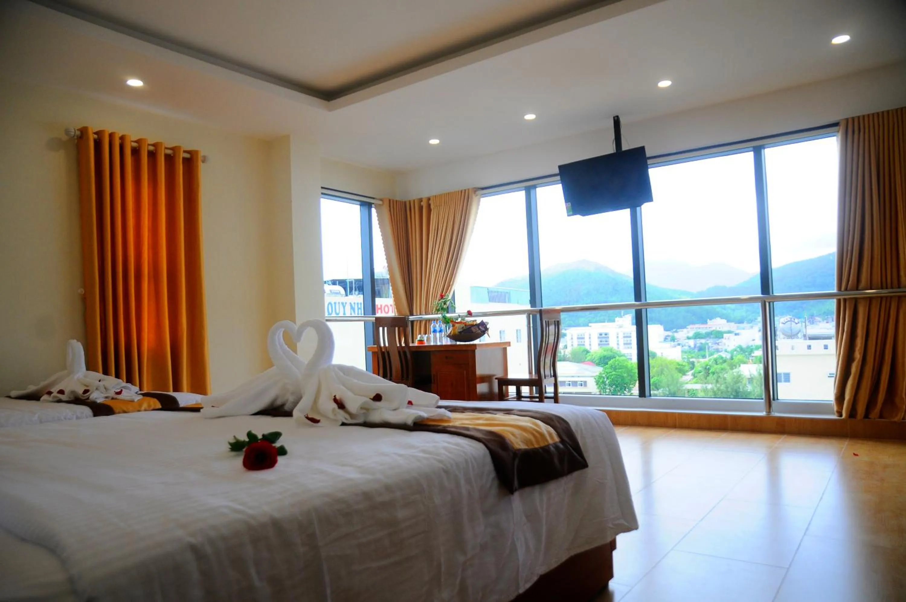 Bed in Green Hotel Quy Nhơn