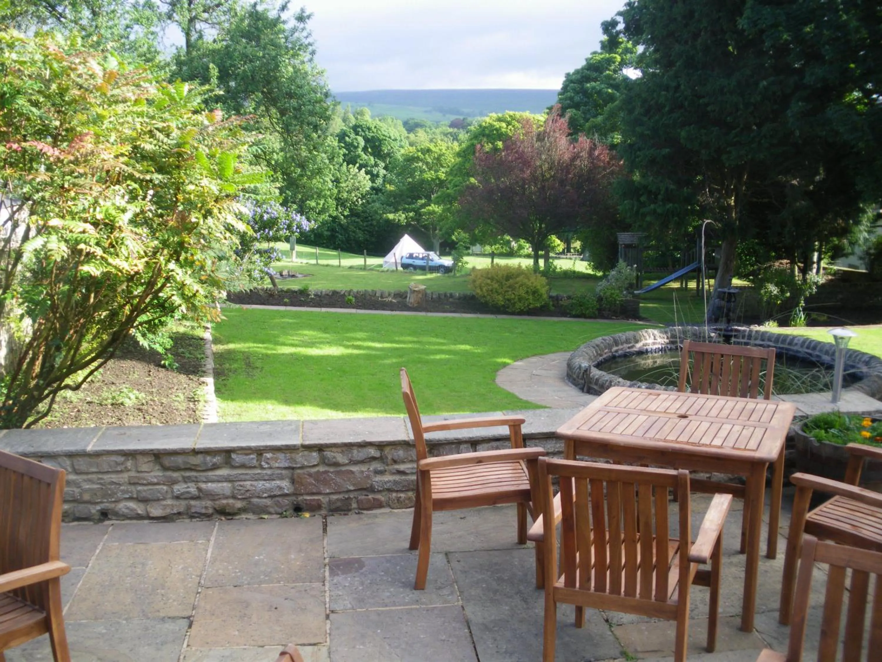 Patio in Aysgarth Falls Hotel & Restaurant