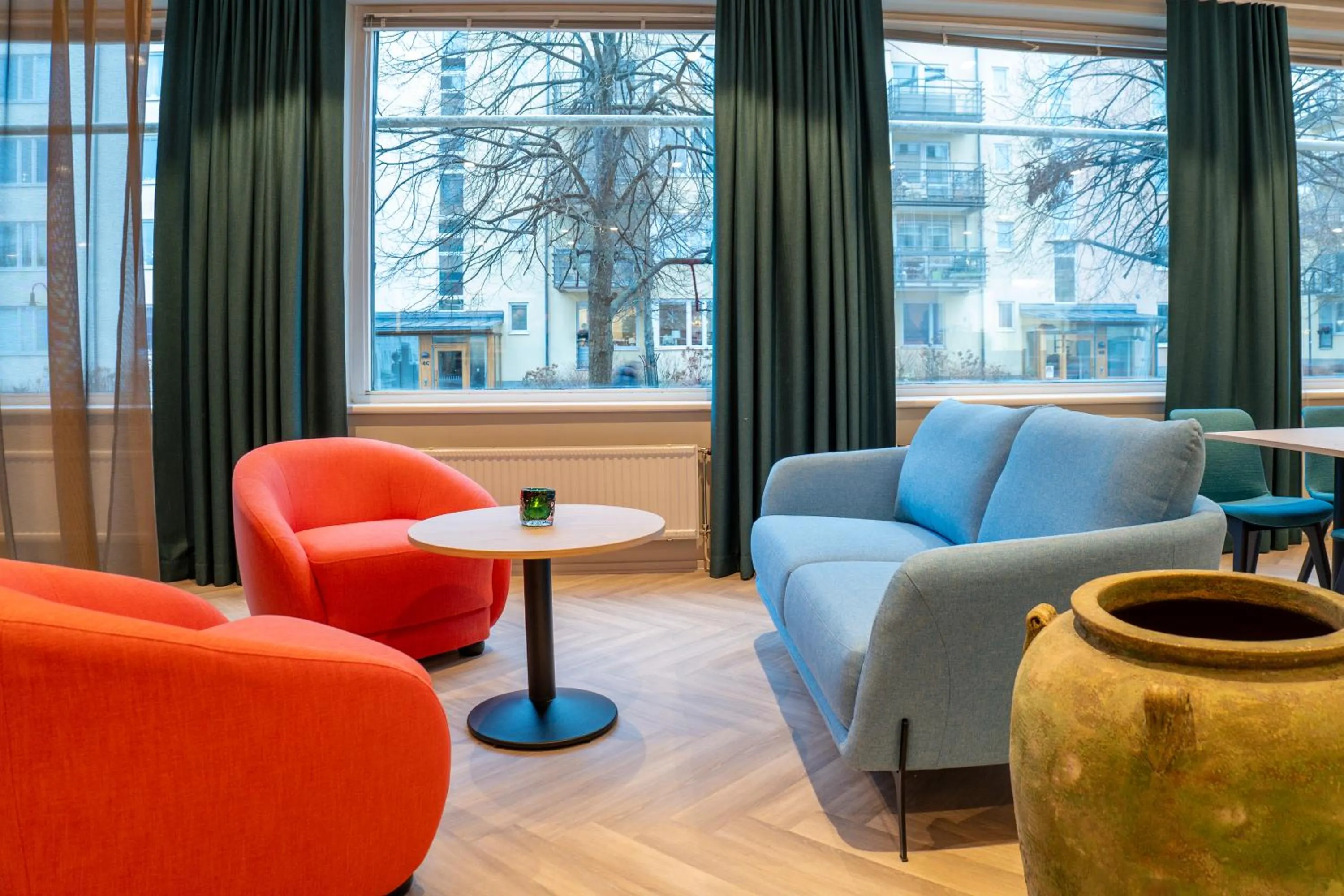 Lobby or reception in Good Morning Sollentuna