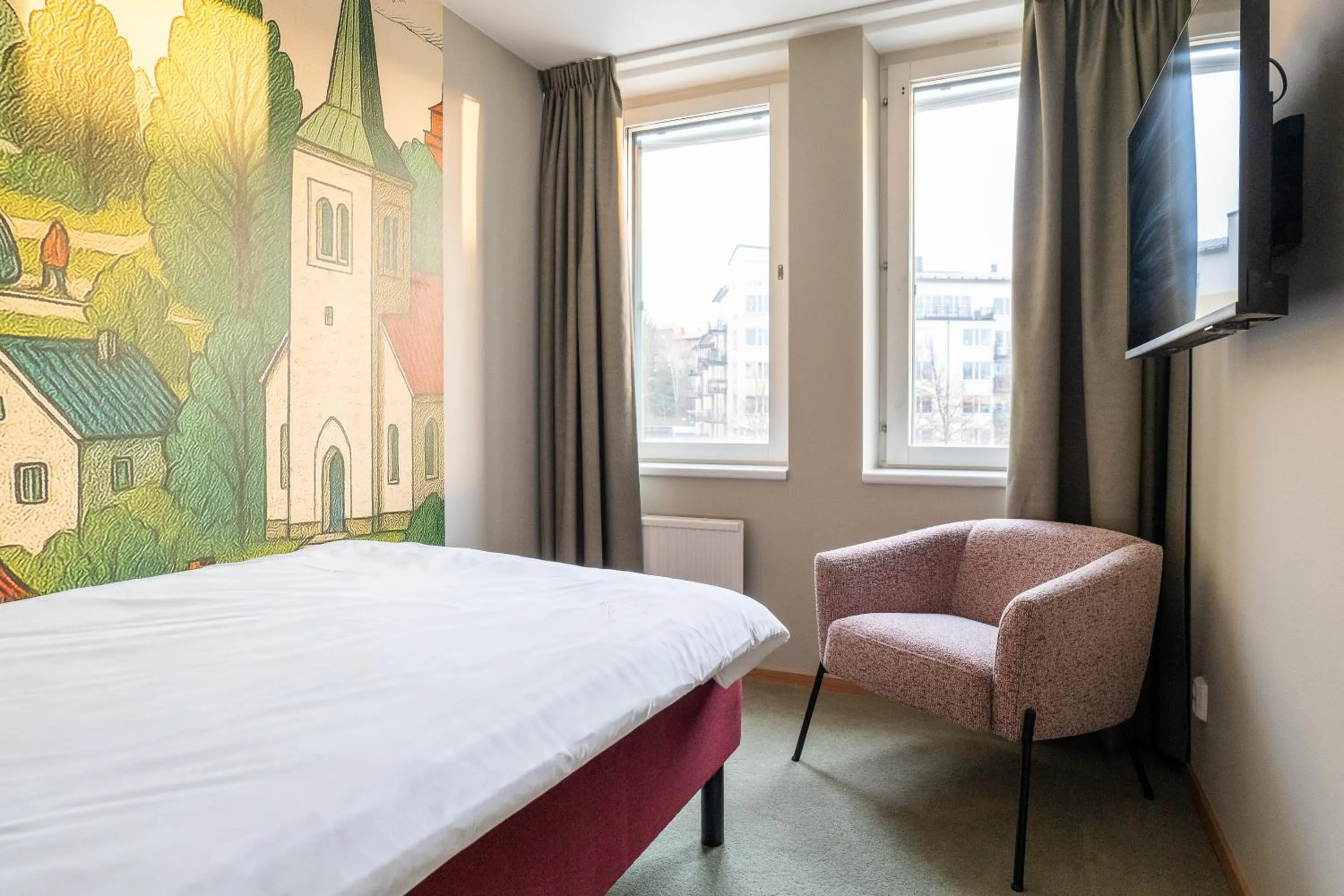 Photo of the whole room, Bed in Good Morning Sollentuna