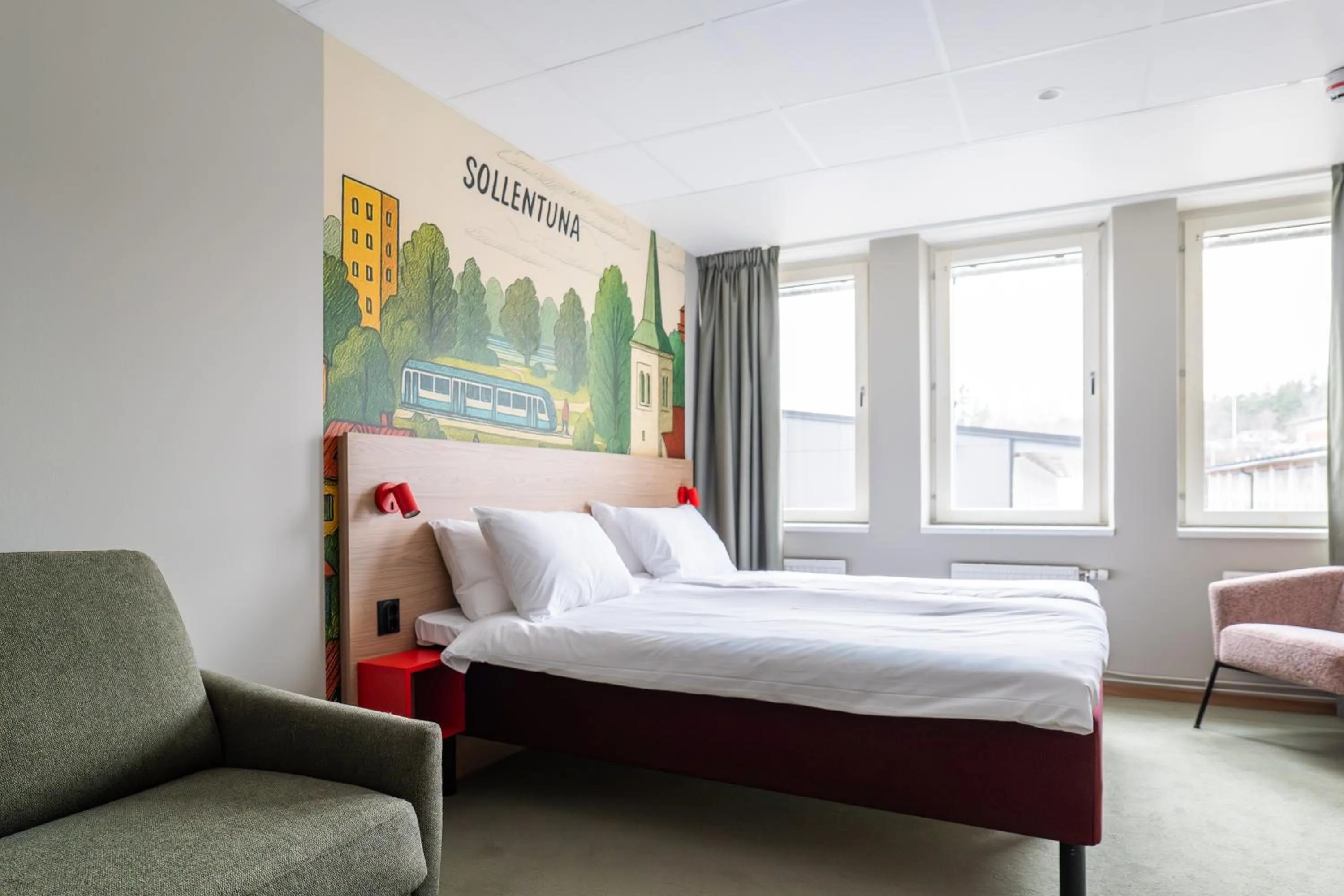 Bed in Good Morning Sollentuna