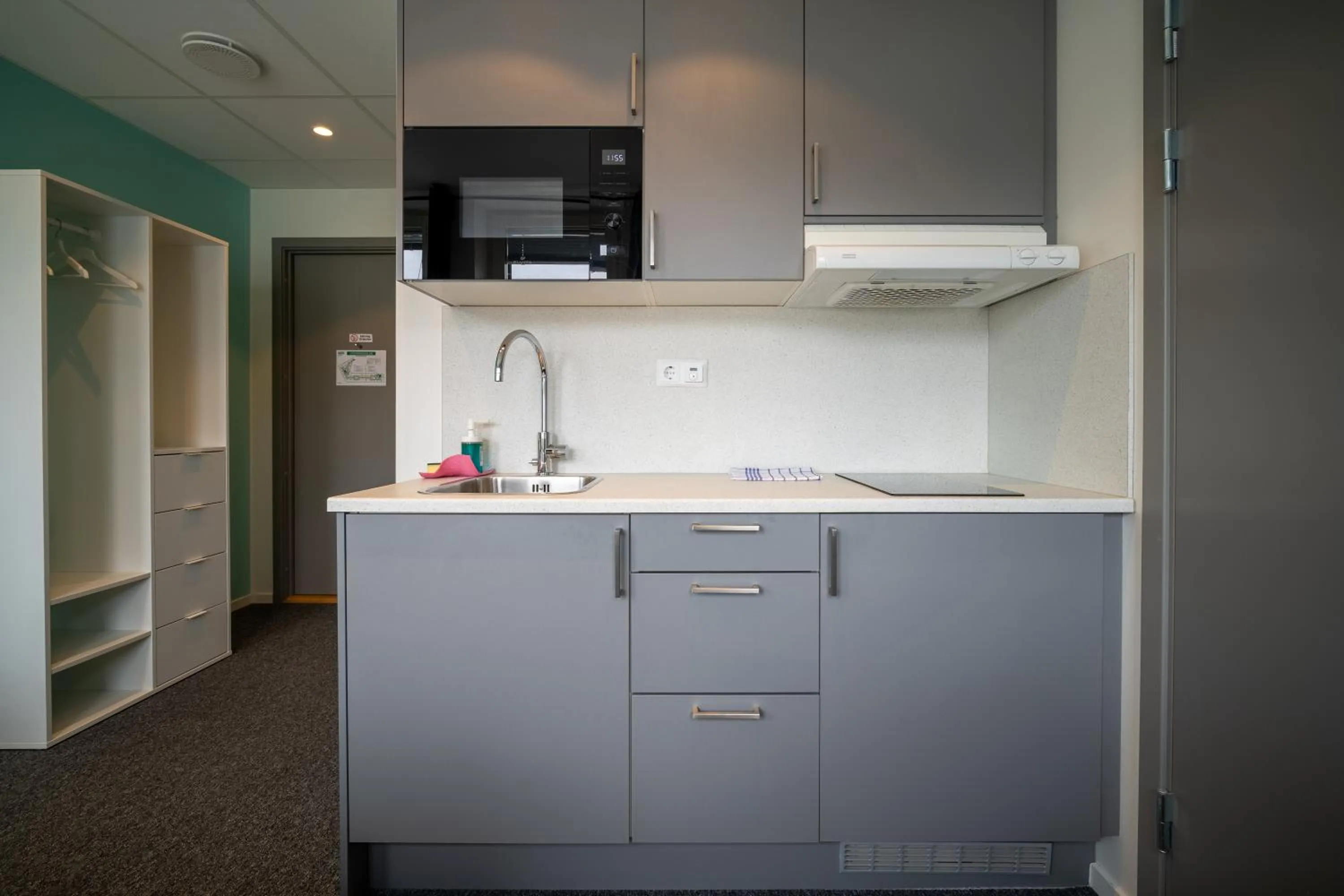 wardrobe in Stockholm Hotel Apartments Sollentuna