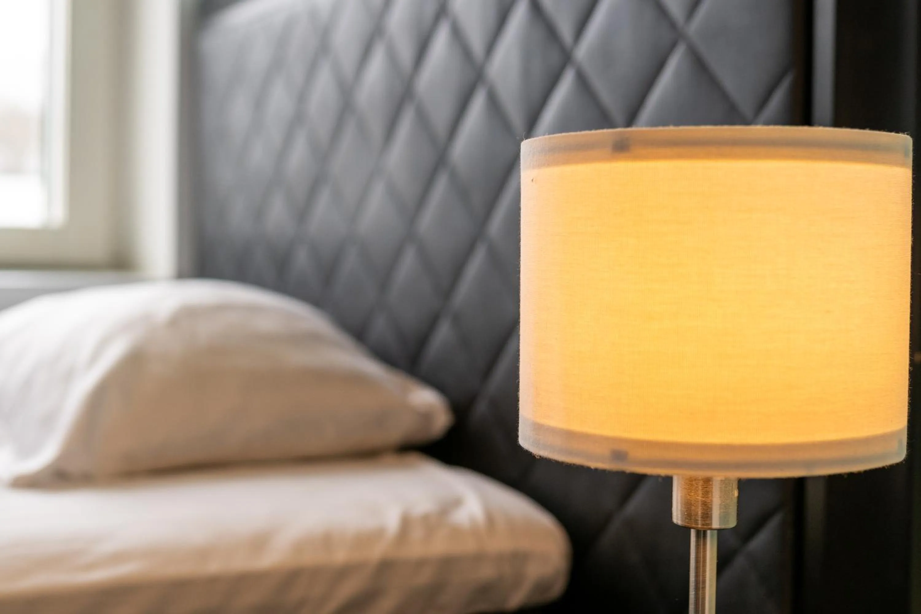 Bed in Stockholm Hotel Apartments Sollentuna