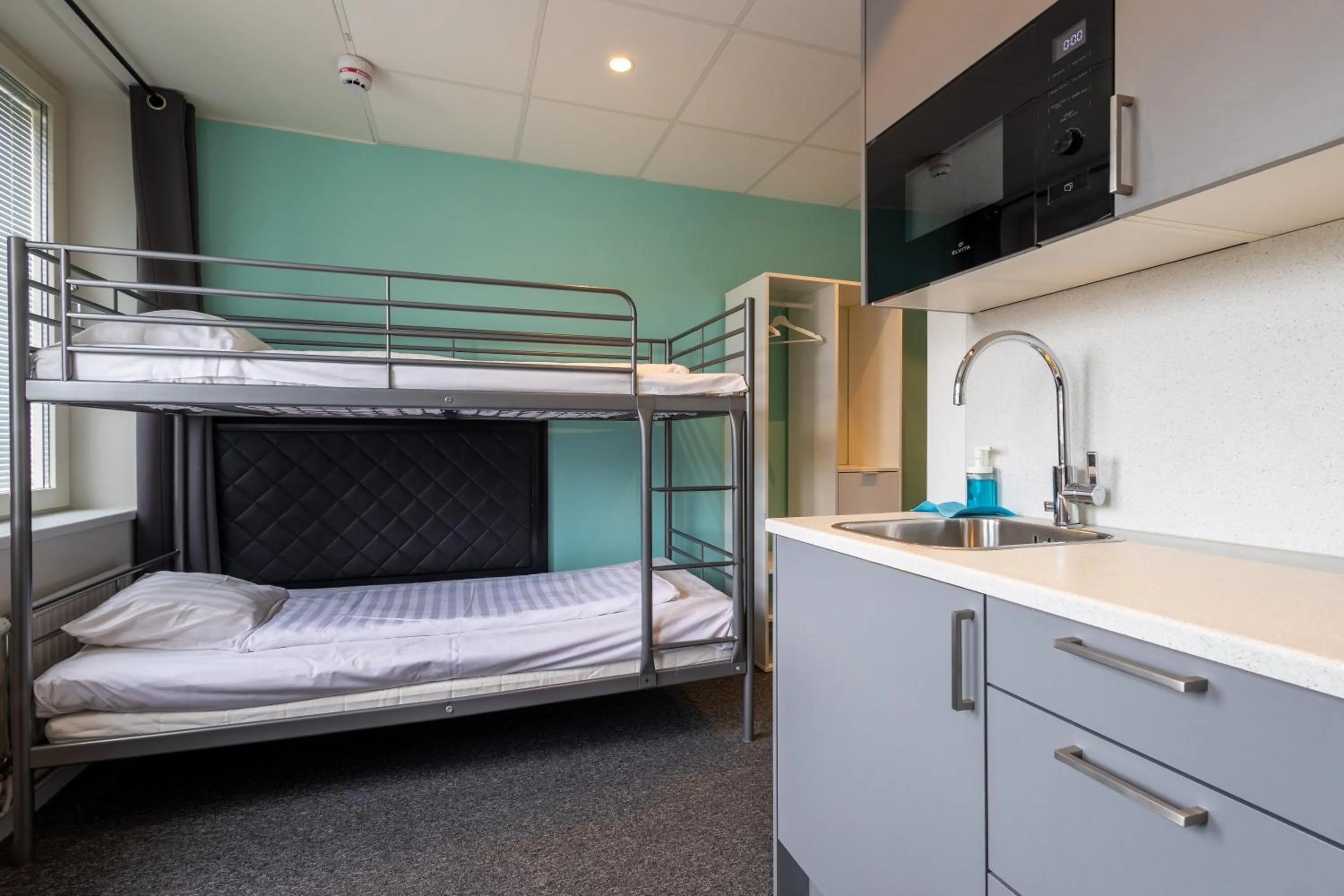 Bedroom in Stockholm Hotel Apartments Sollentuna