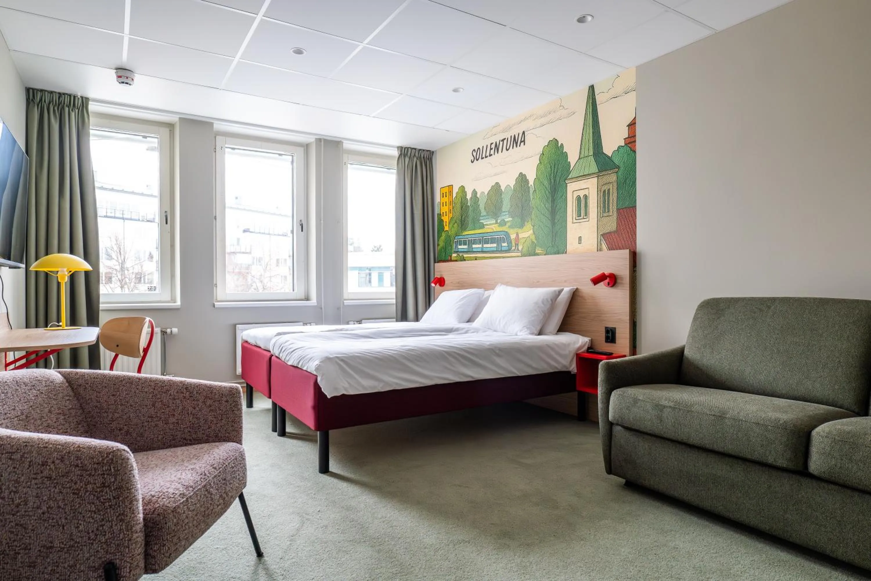 Bed in Good Morning Sollentuna