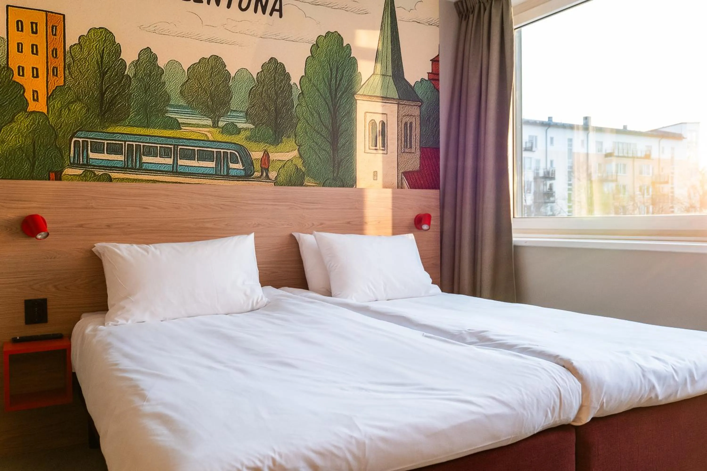 Bed in Good Morning Sollentuna