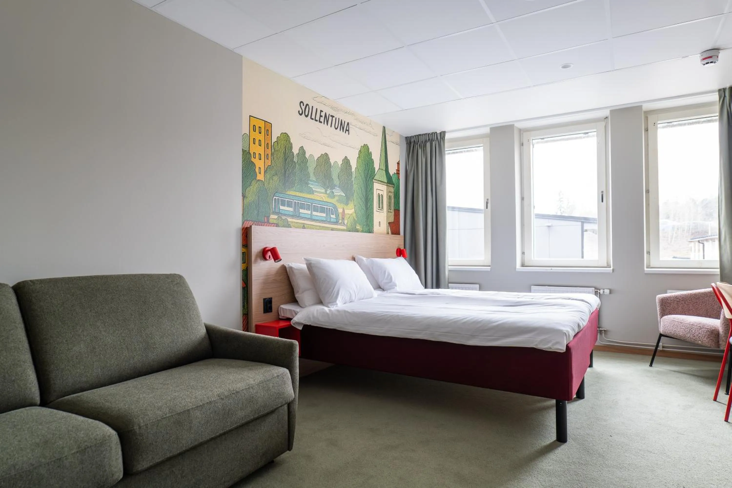 Bed in Good Morning Sollentuna