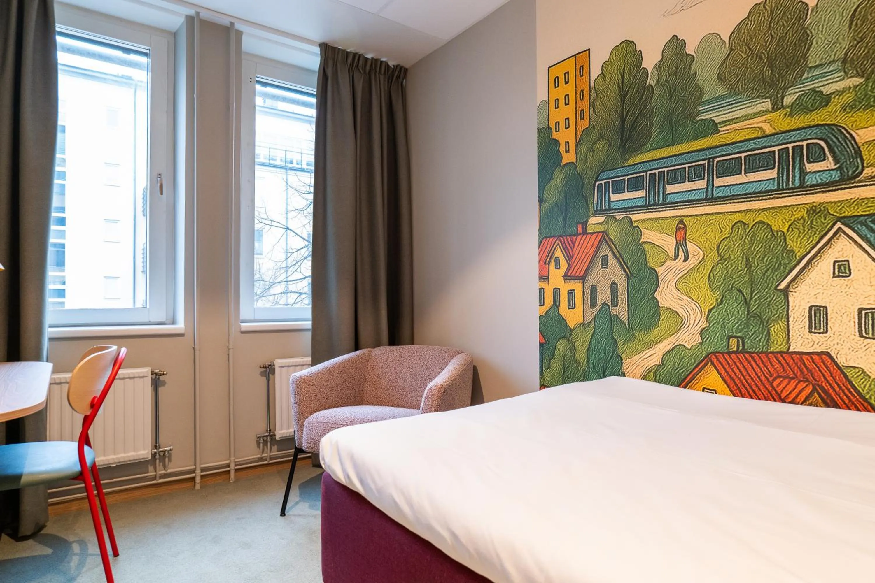 Photo of the whole room, Bed in Good Morning Sollentuna