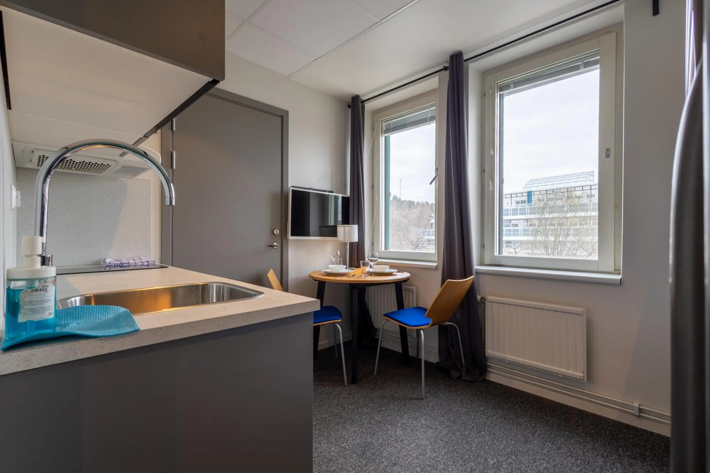 Dining area in Stockholm Hotel Apartments Sollentuna