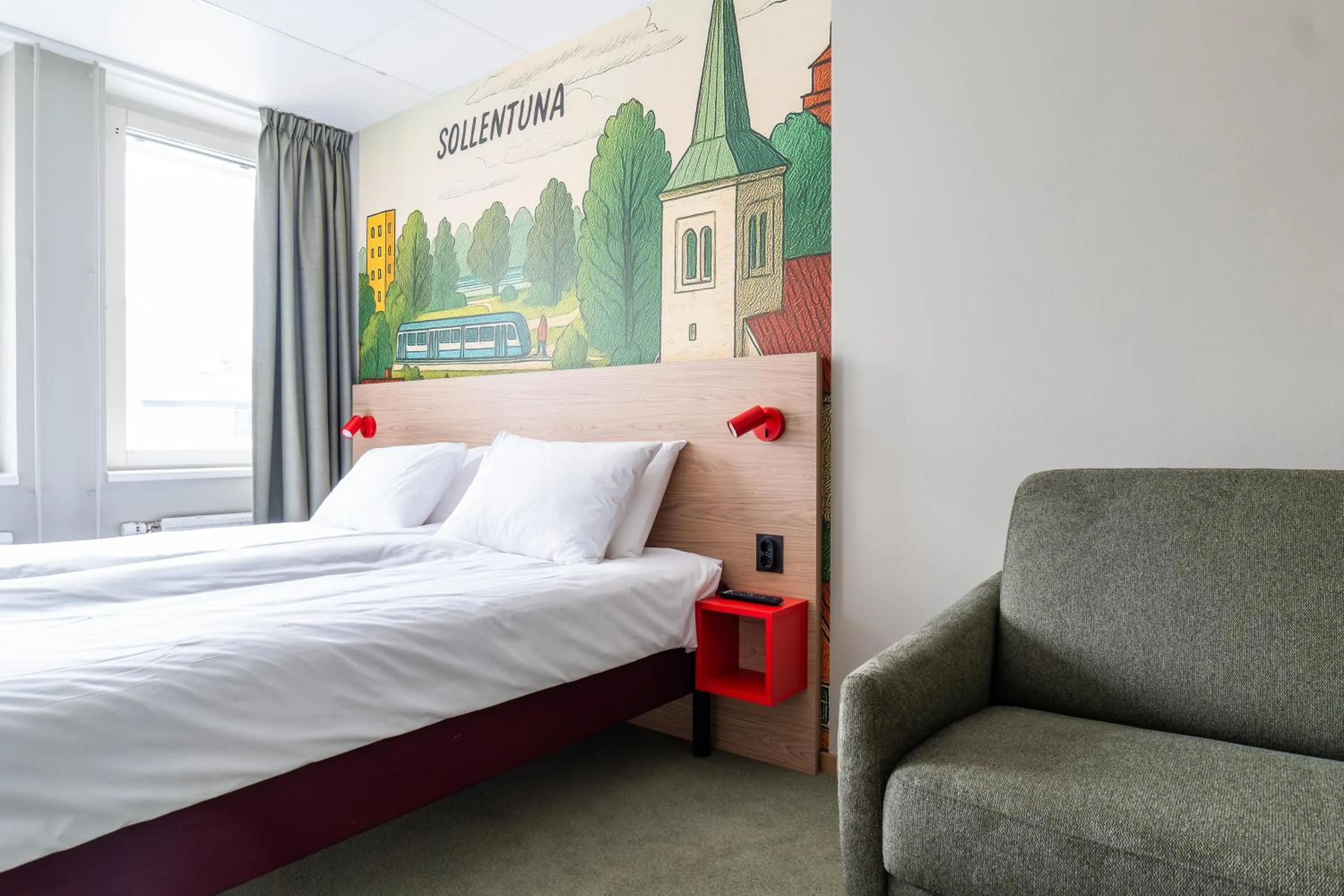 Bed in Good Morning Sollentuna