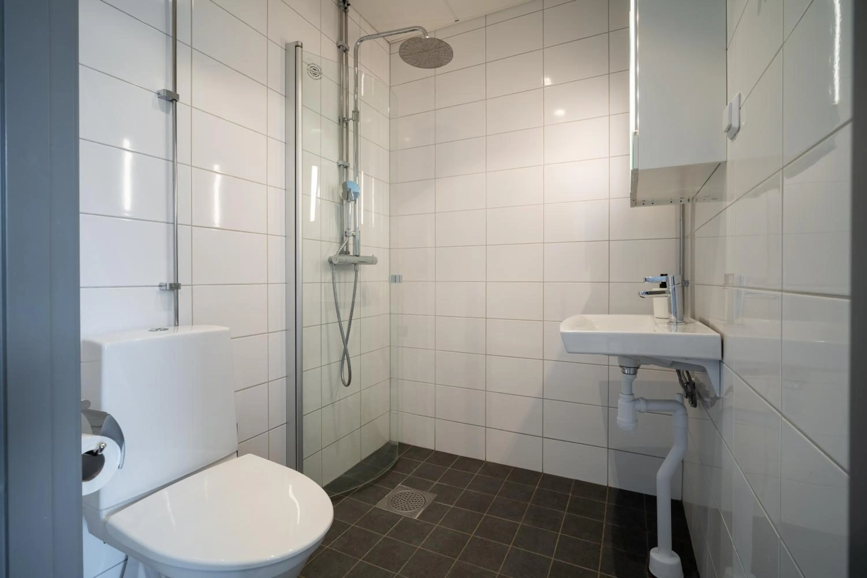 Bathroom in Stockholm Hotel Apartments Sollentuna