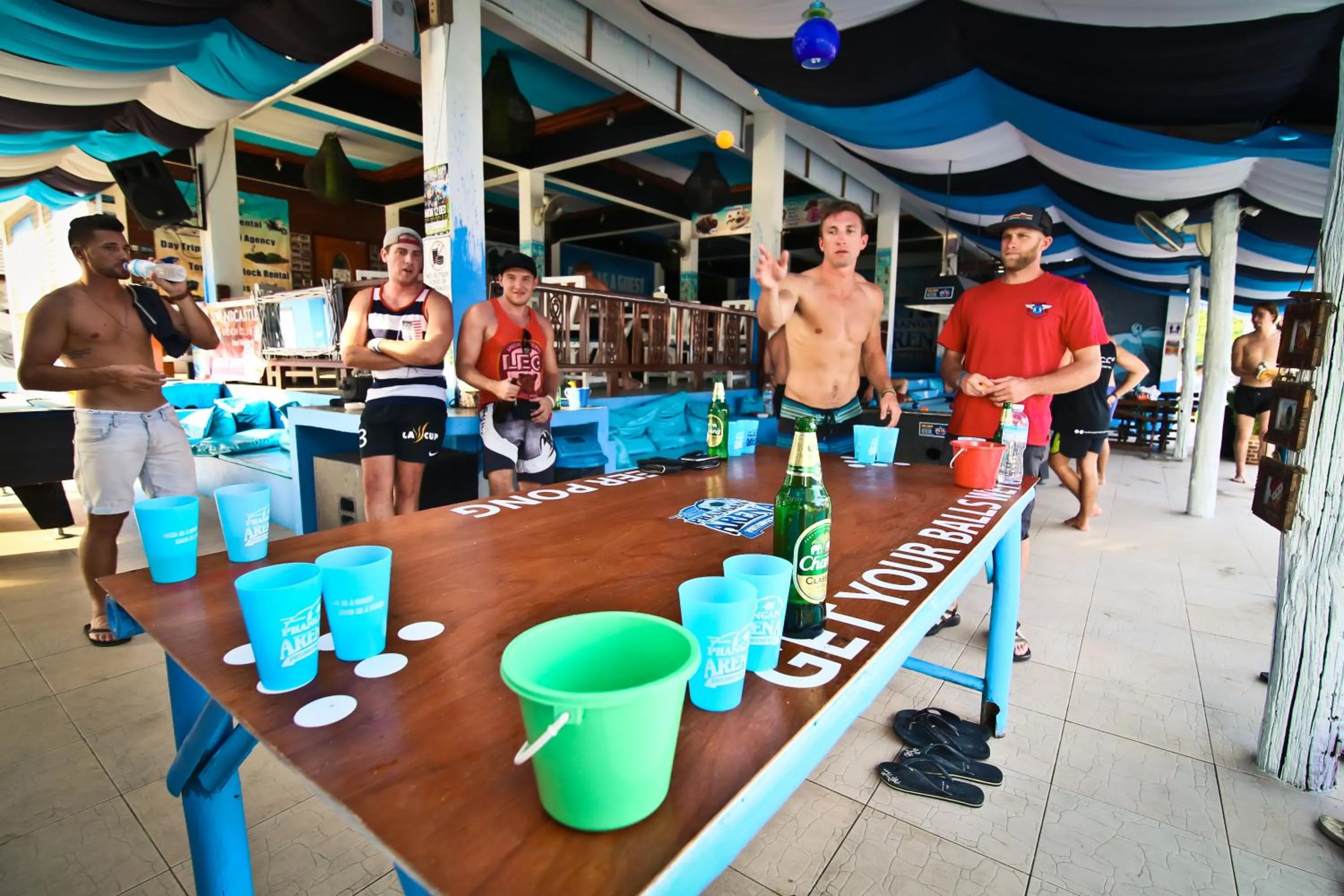 Property building in Phangan Arena Hostel