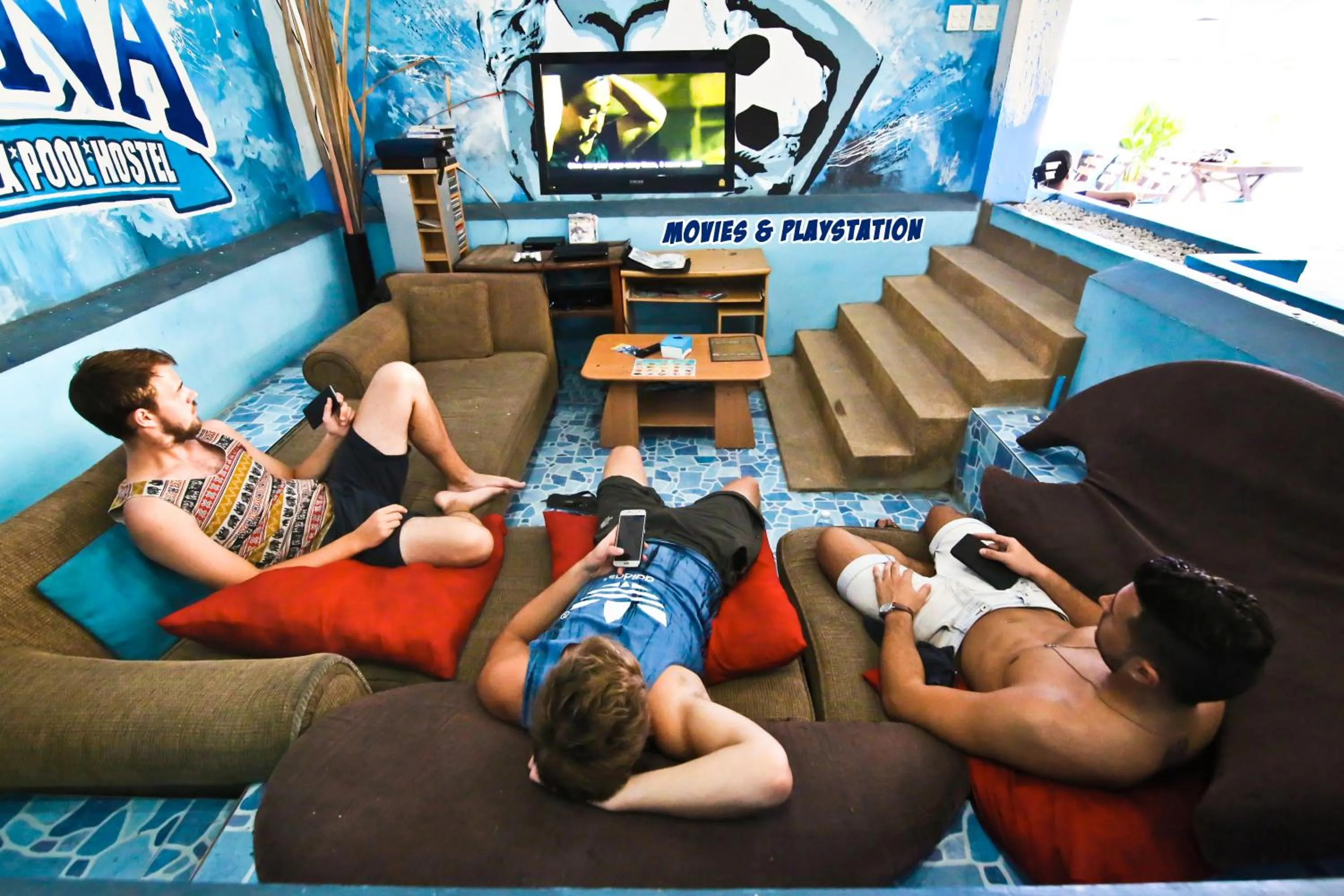 Property building in Phangan Arena Hostel