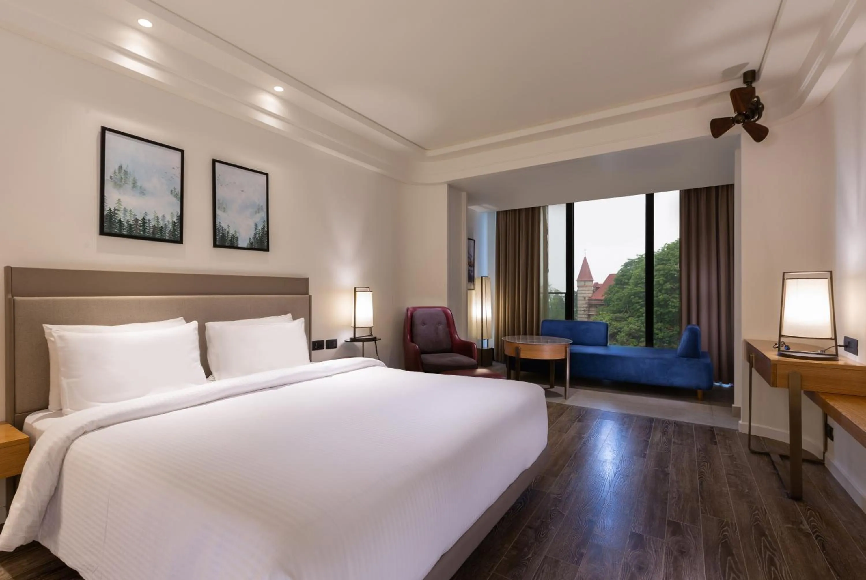 Photo of the whole room, Bed in The Oasis Mussoorie - A Member of Radisson Individuals