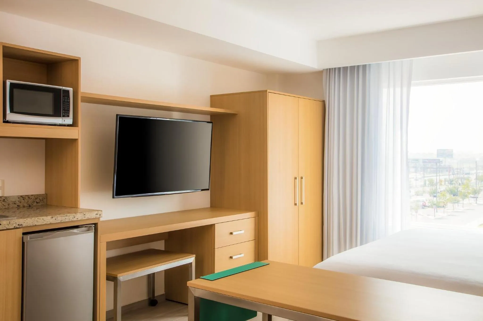 Photo of the whole room, Bed in Fiesta Inn Monterrey la Fe