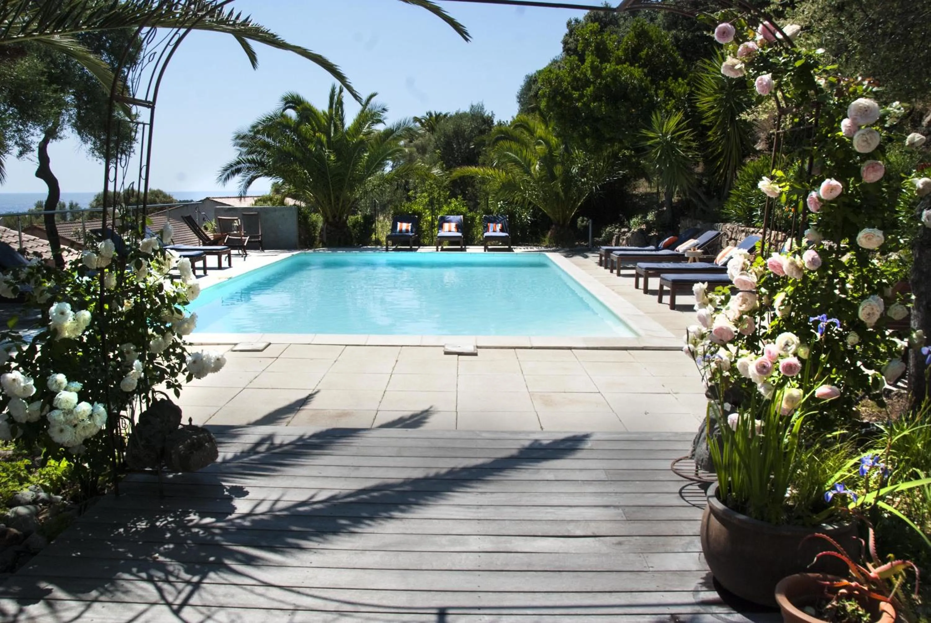 Swimming pool in Résidence Ogliastrello
