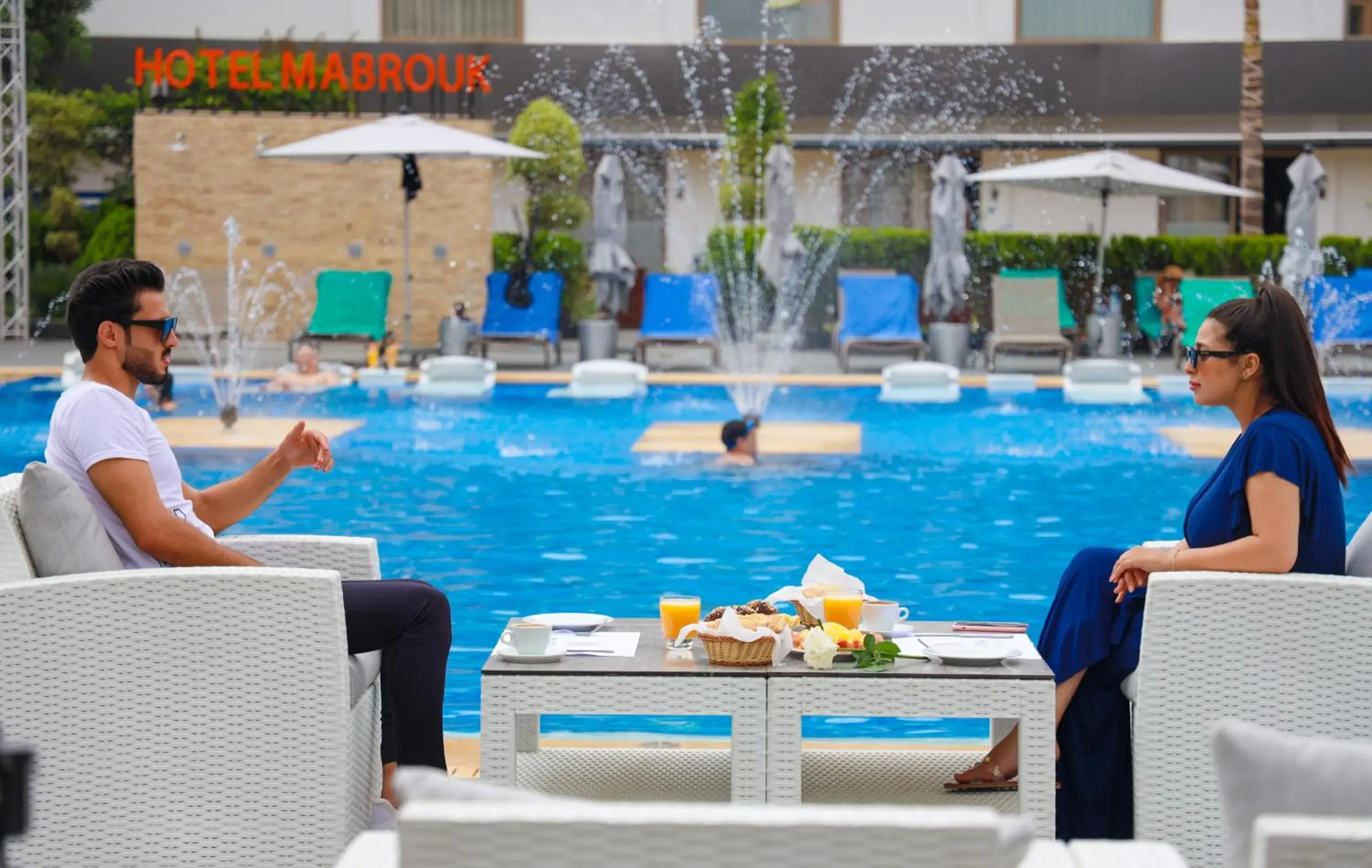 Swimming Pool in Mabrouk Hotel and Suites- Adult only