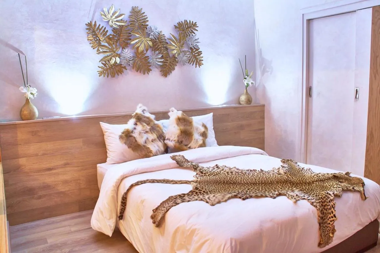 Bed in Mabrouk Hotel and Suites- Adult only