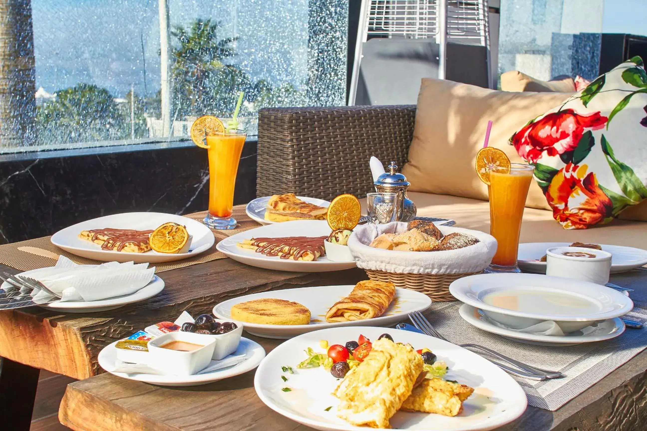 Breakfast in Mabrouk Hotel and Suites- Adult only