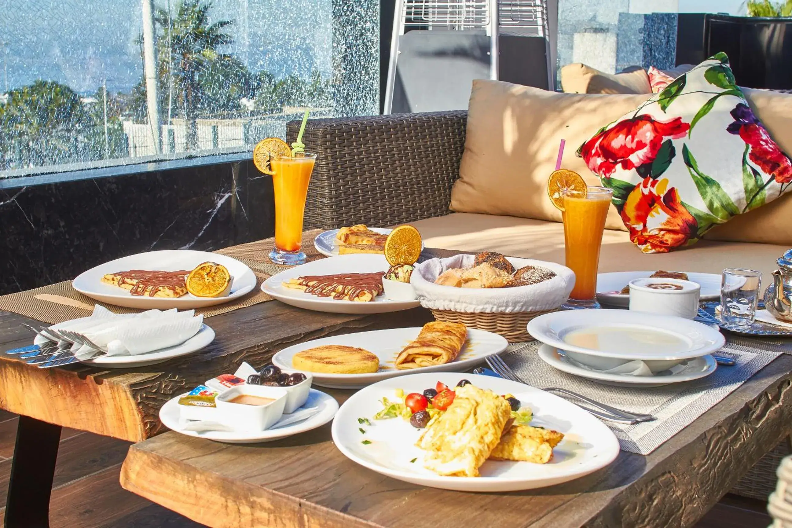 Breakfast in Mabrouk Hotel and Suites- Adult only