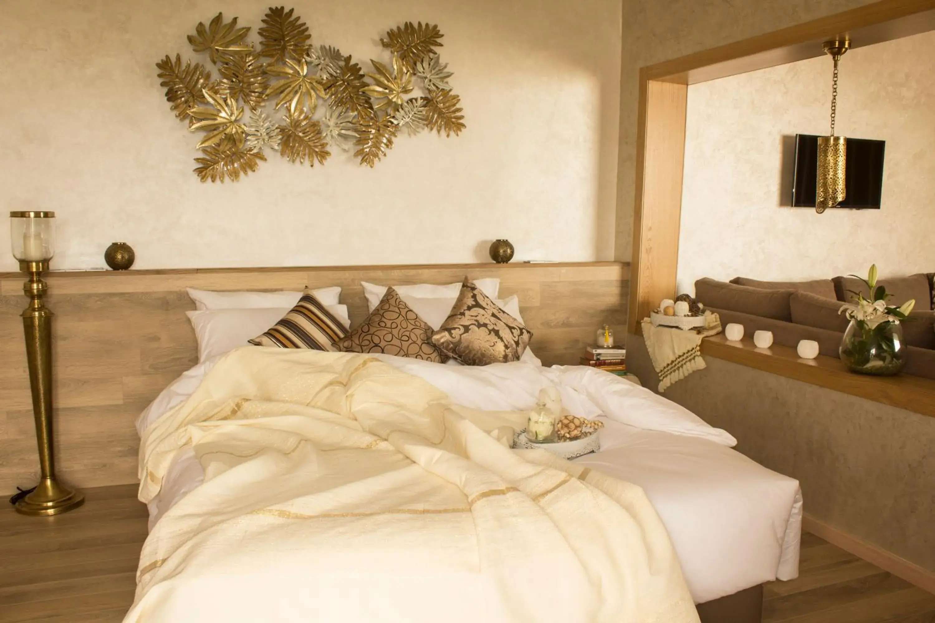 Bed in Mabrouk Hotel and Suites- Adult only