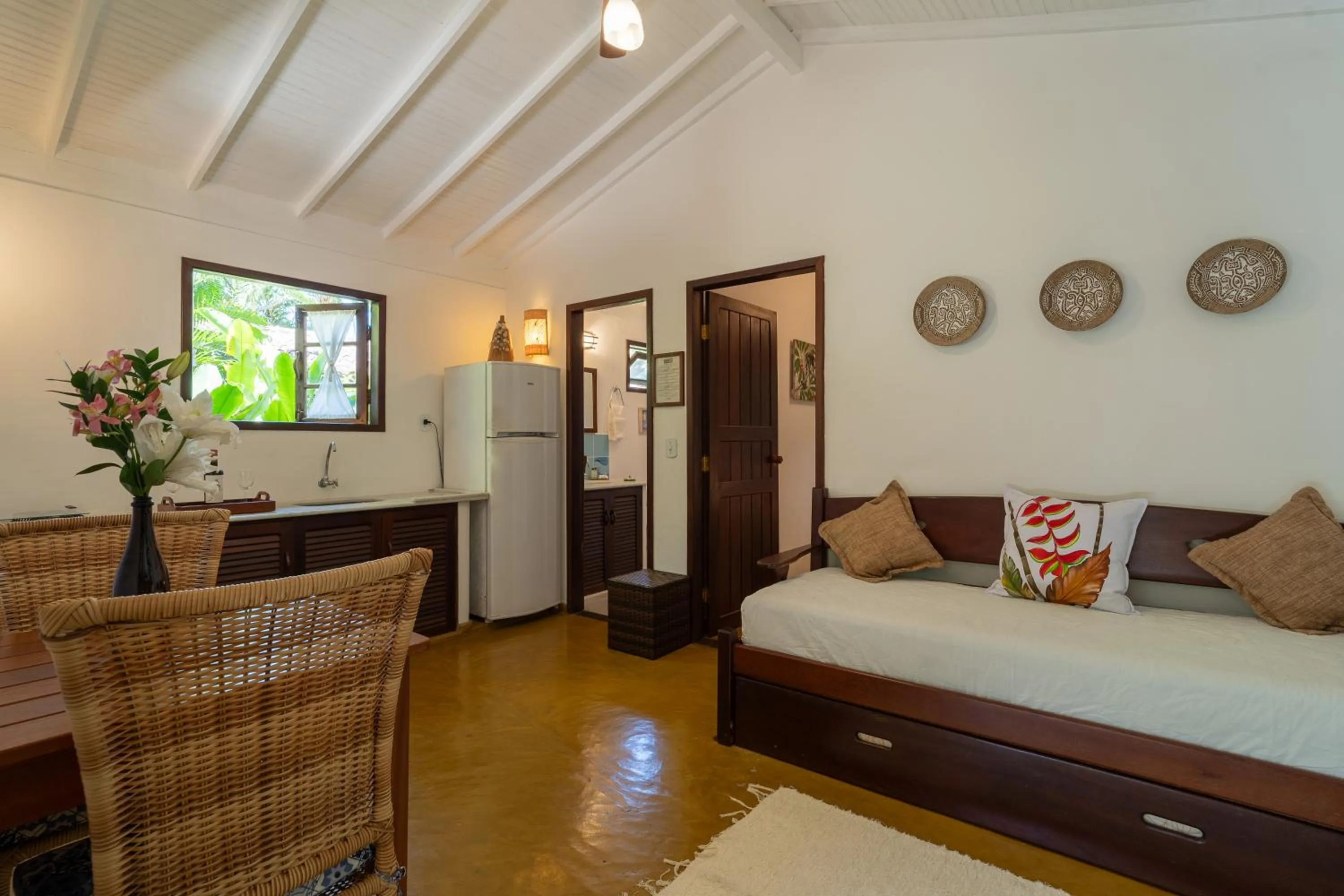 kitchen in Pousada Samambaia