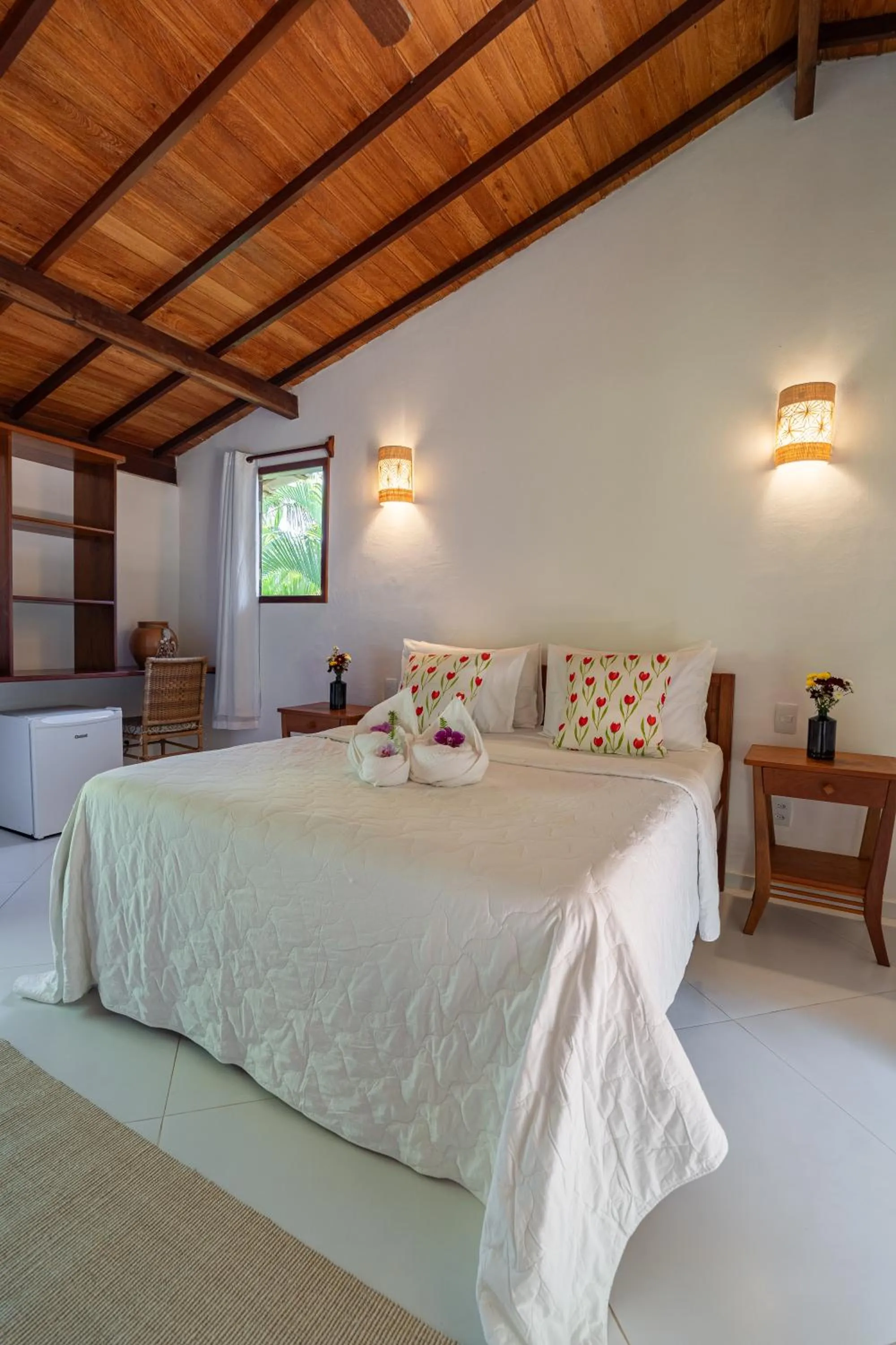 Bedroom, Bed in Pousada Samambaia