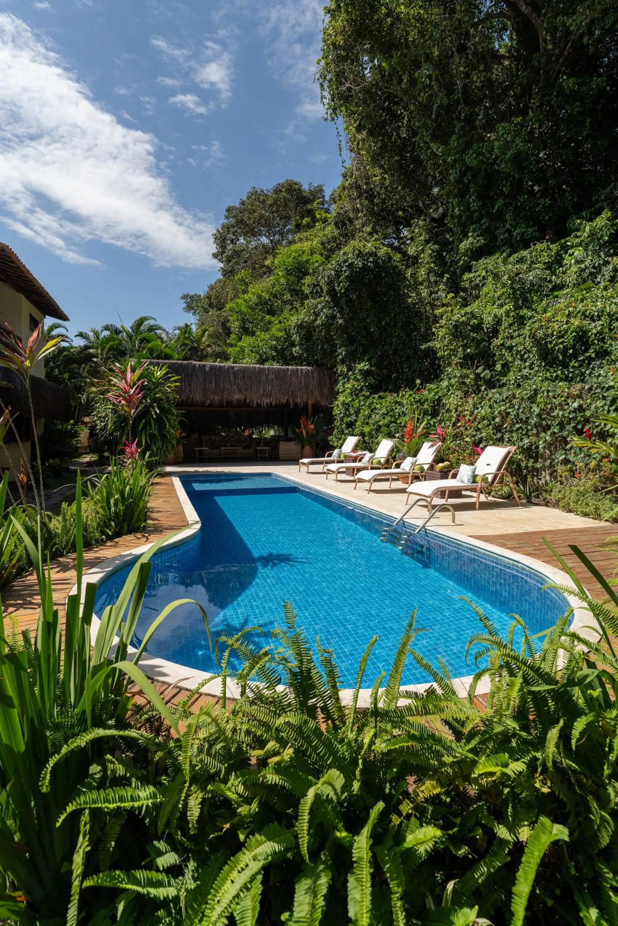 Swimming pool in Pousada Samambaia