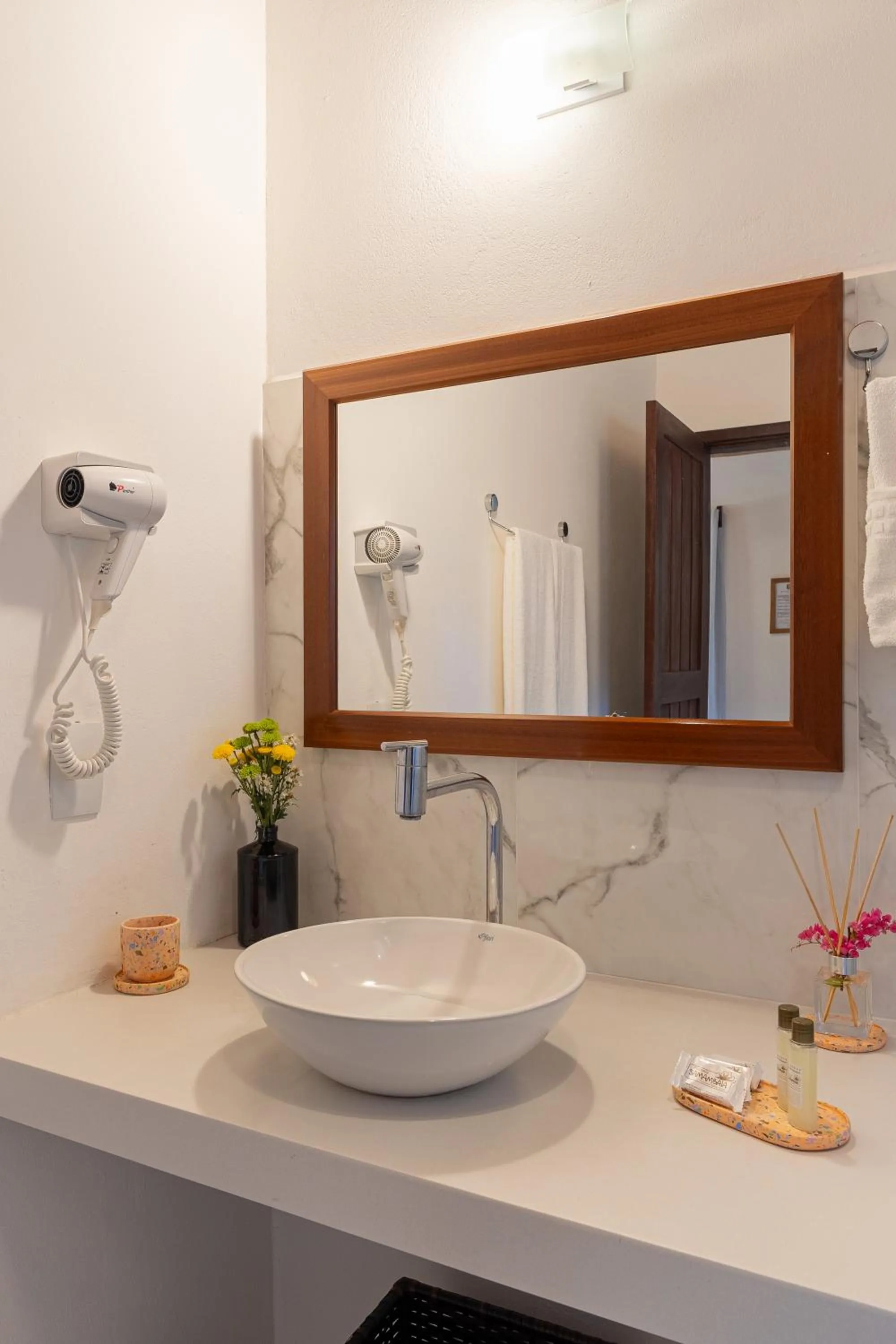 Bathroom in Pousada Samambaia