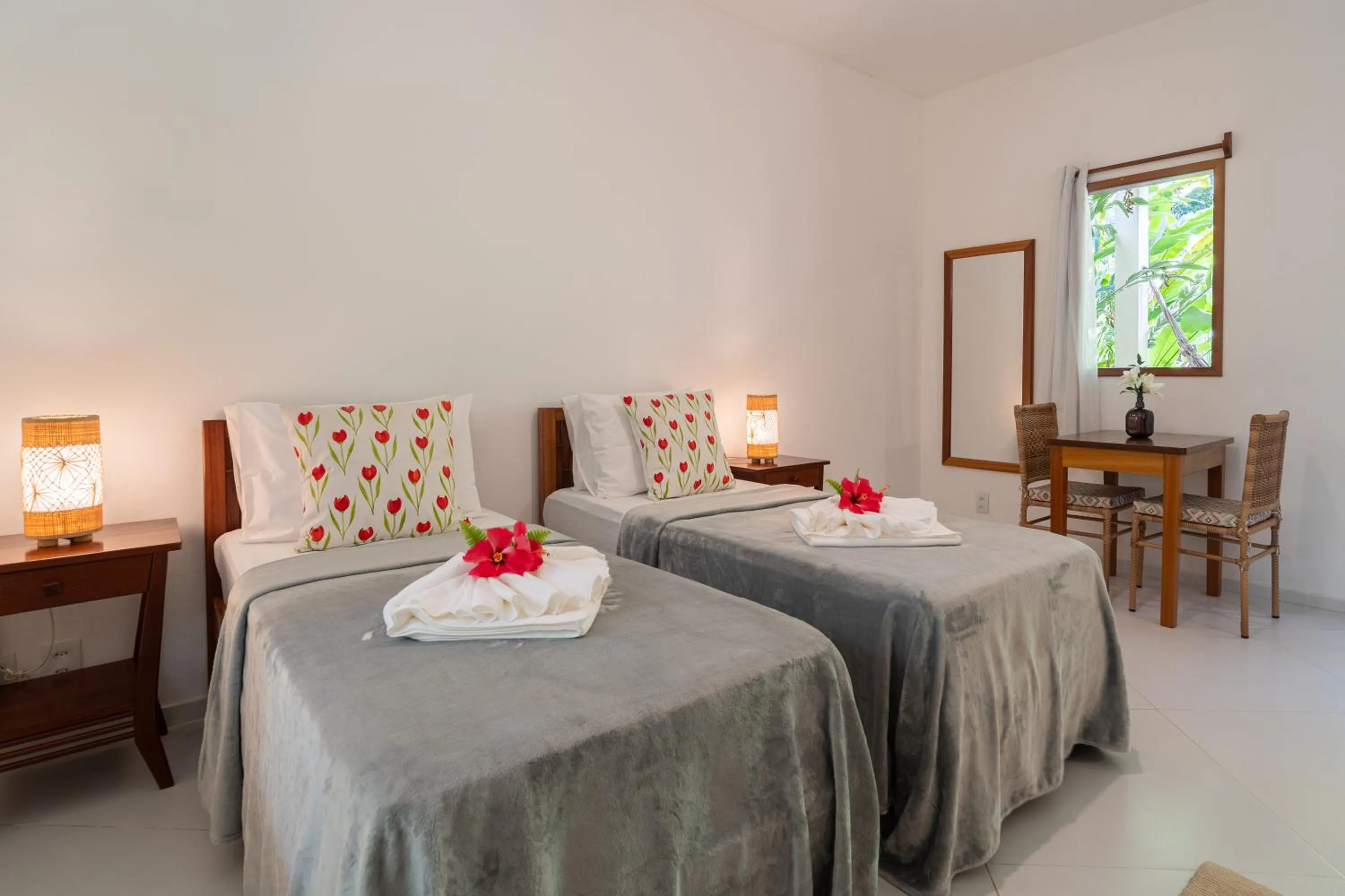 Bedroom, Bed in Pousada Samambaia