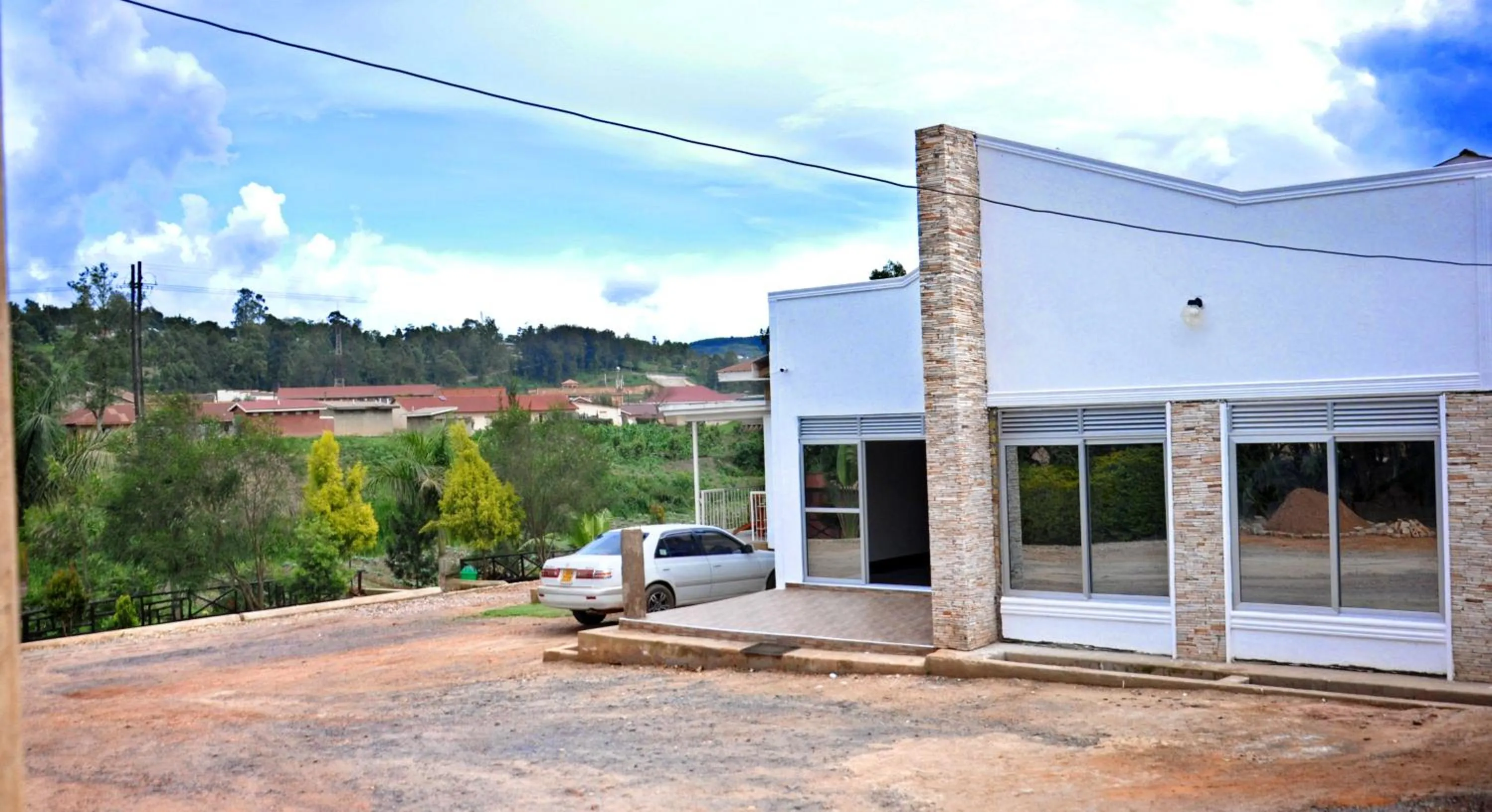Property building in Riverside Resort Hotel Kabale