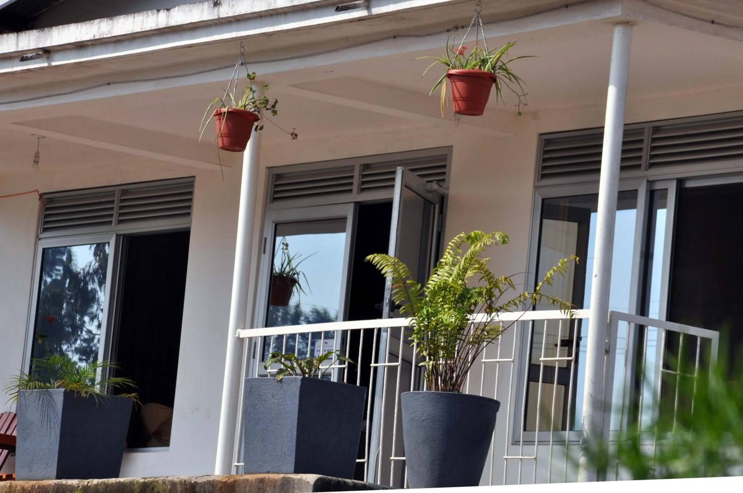 Patio in Riverside Resort Hotel Kabale