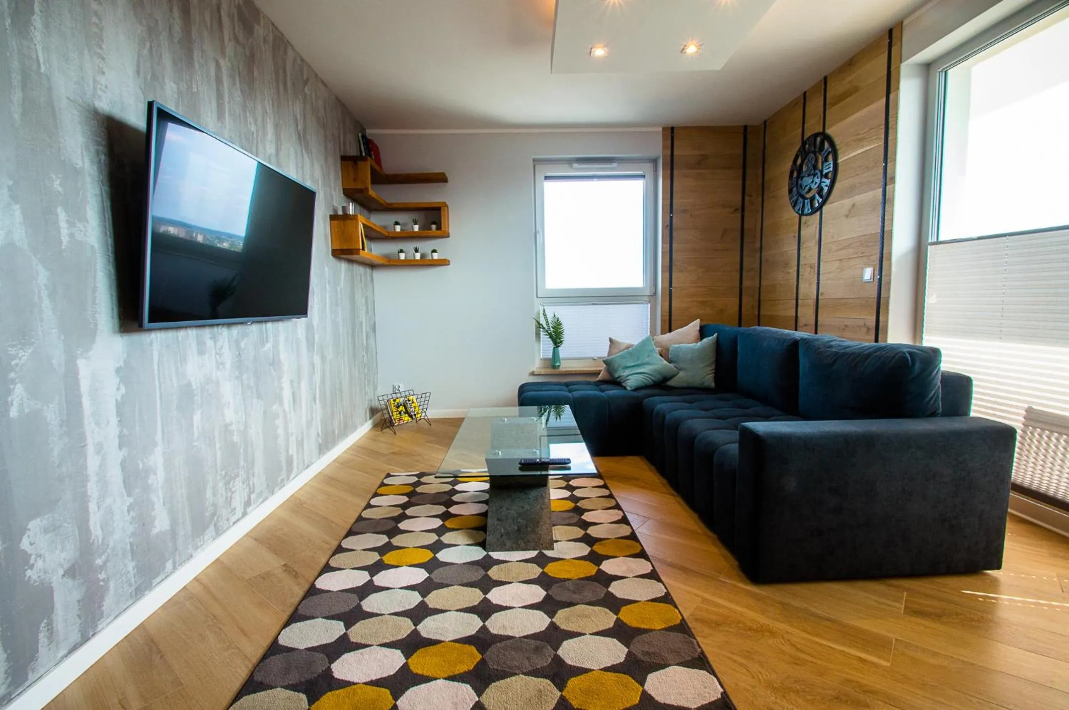 Grand Apartments - Apartment on the 17th floor with panorama of the Old Town