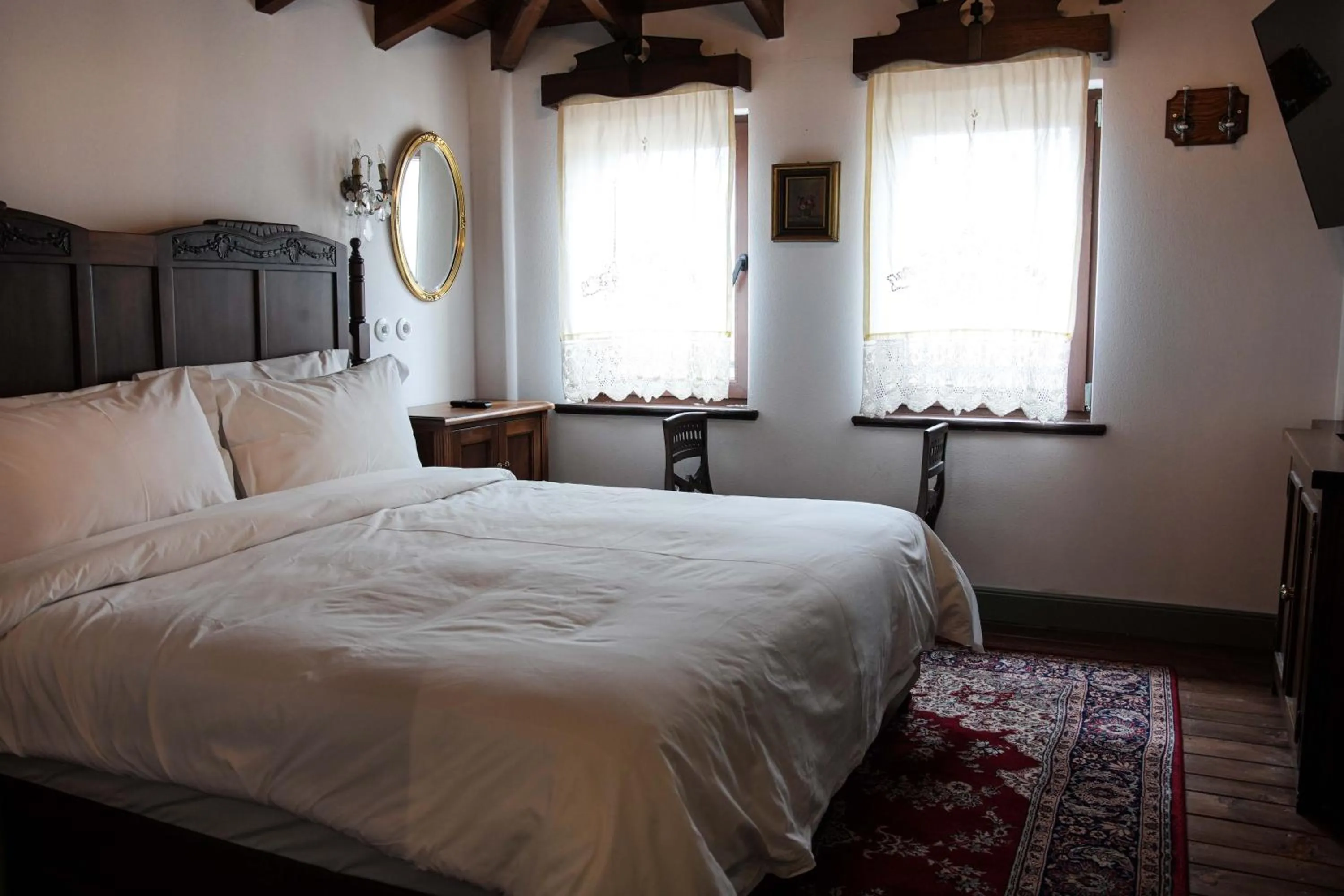 Bed in Vila Ebel Hotel Pool & Spa